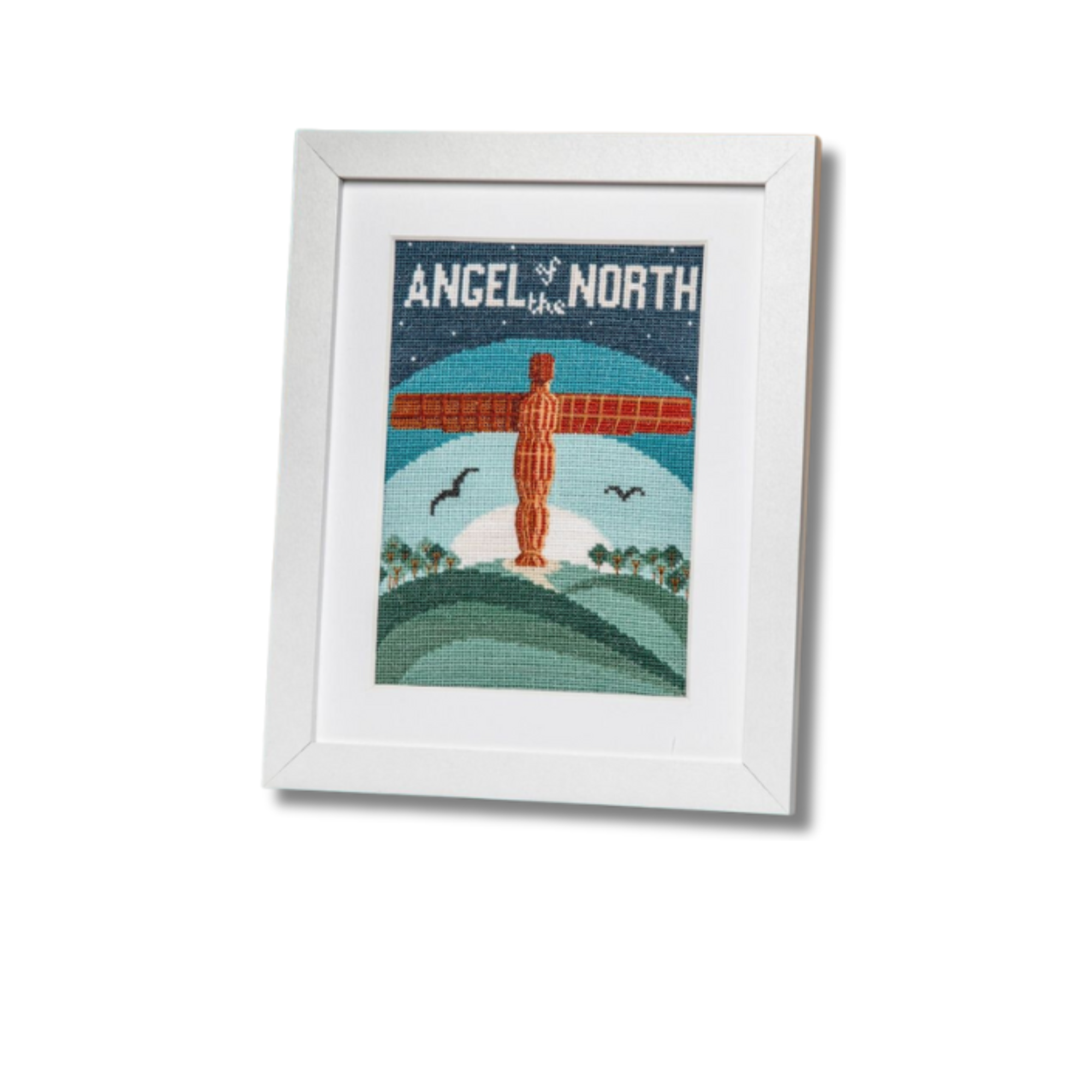 Angel of the North Cross Stitch