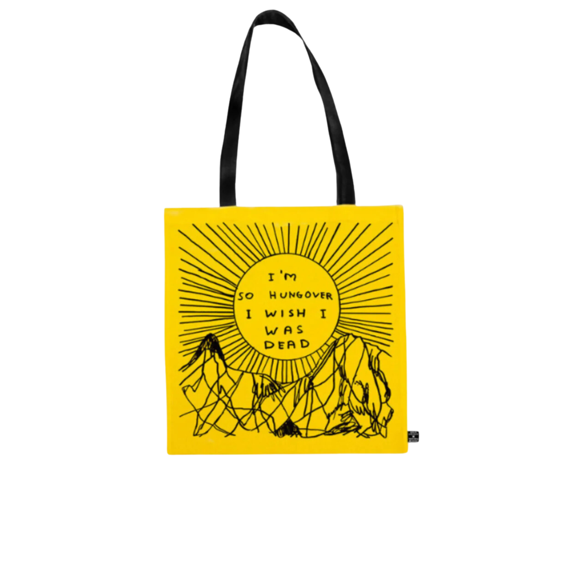 David Shrigley So Hungover Tote Bag Baltic Shop