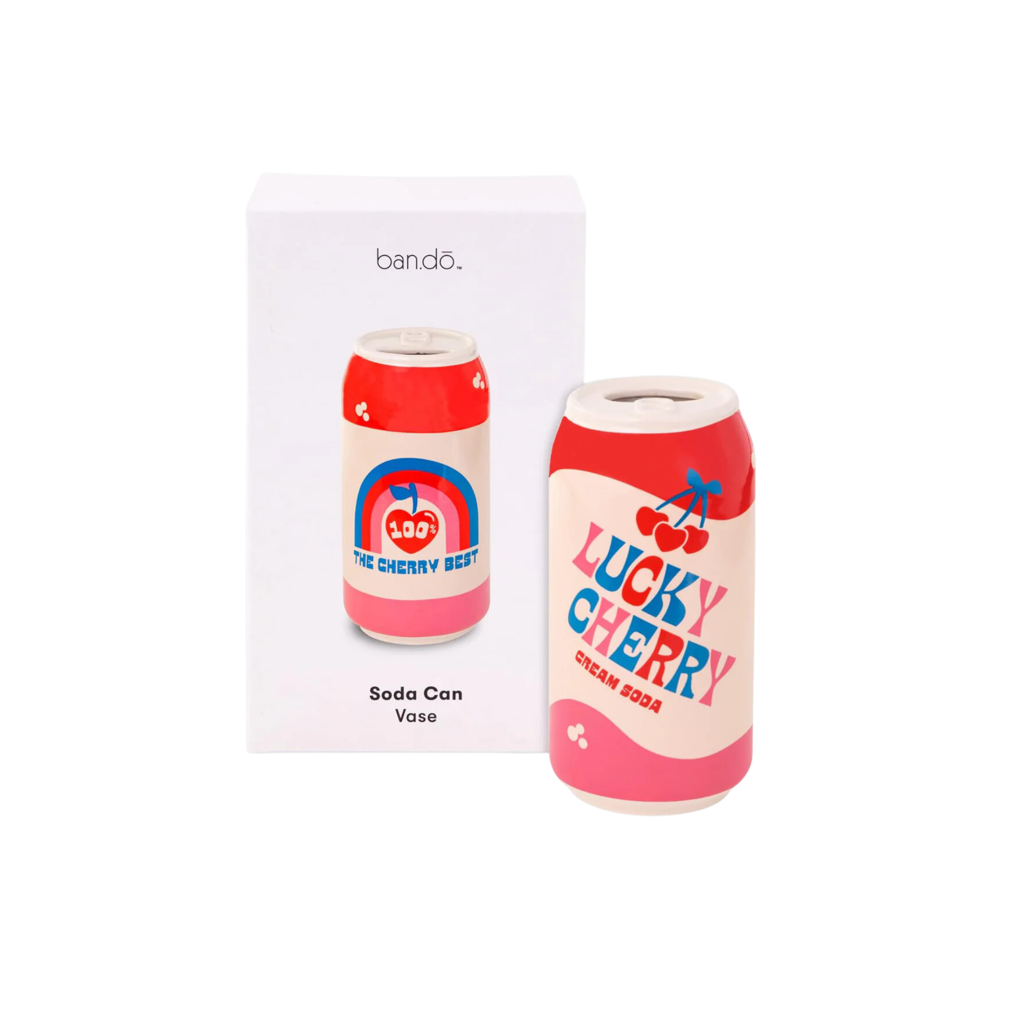 Lucky Cherry Cream Soda Vase