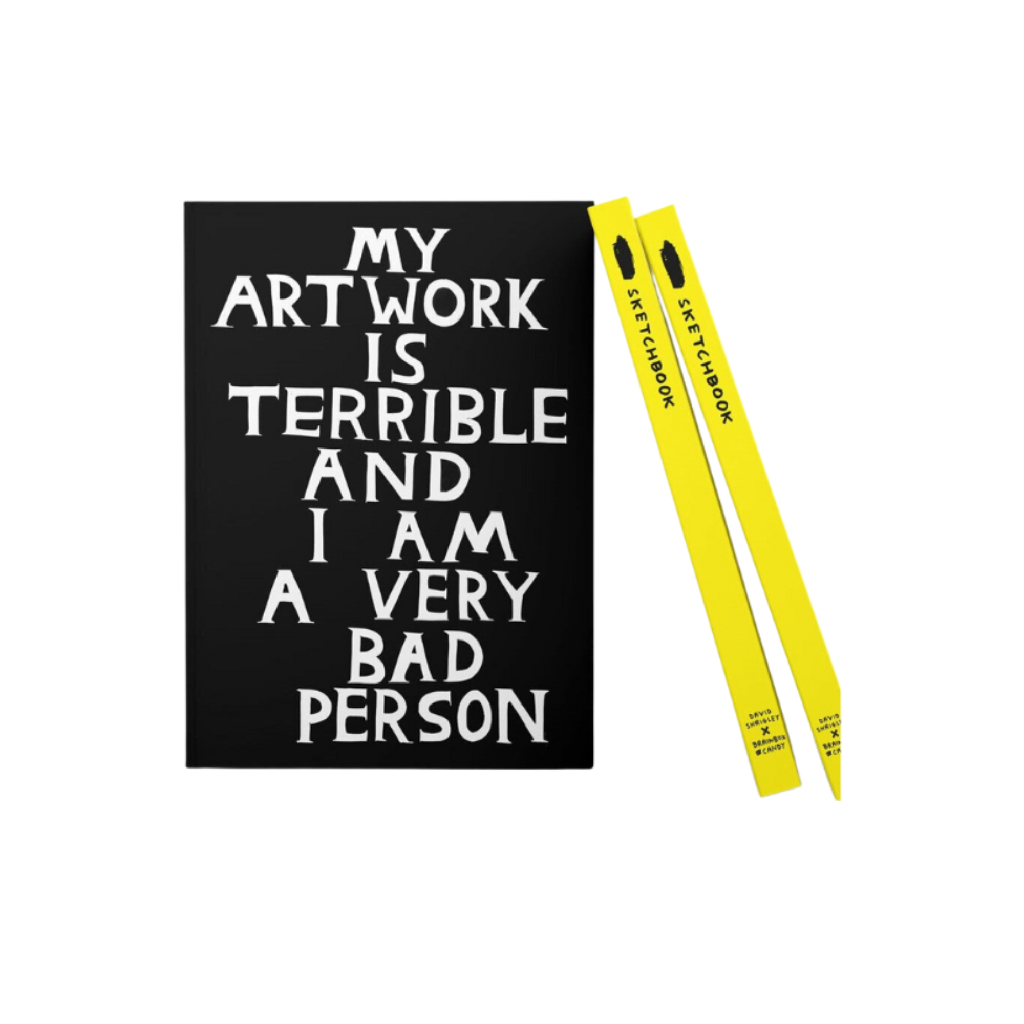 Album Da Disegno David Shrigley – Quaderno Ufficiale "My Artwork Is Terrible", 144 Pagine