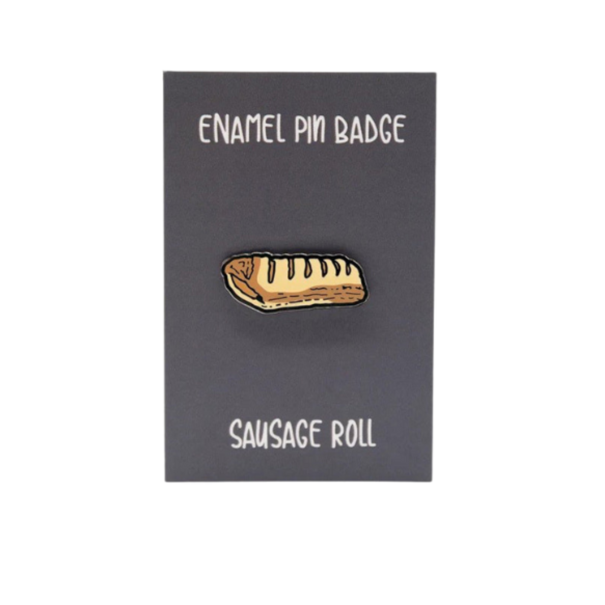 Sausage Roll Enamel Pin
