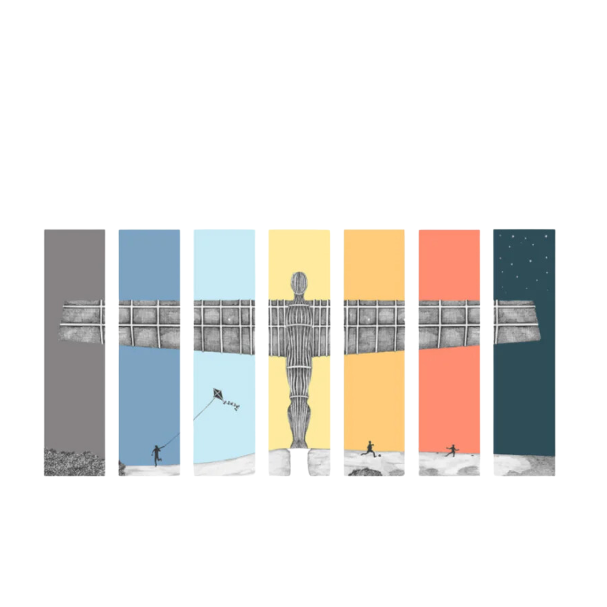 Ben Holland Angel of the North Colour Print