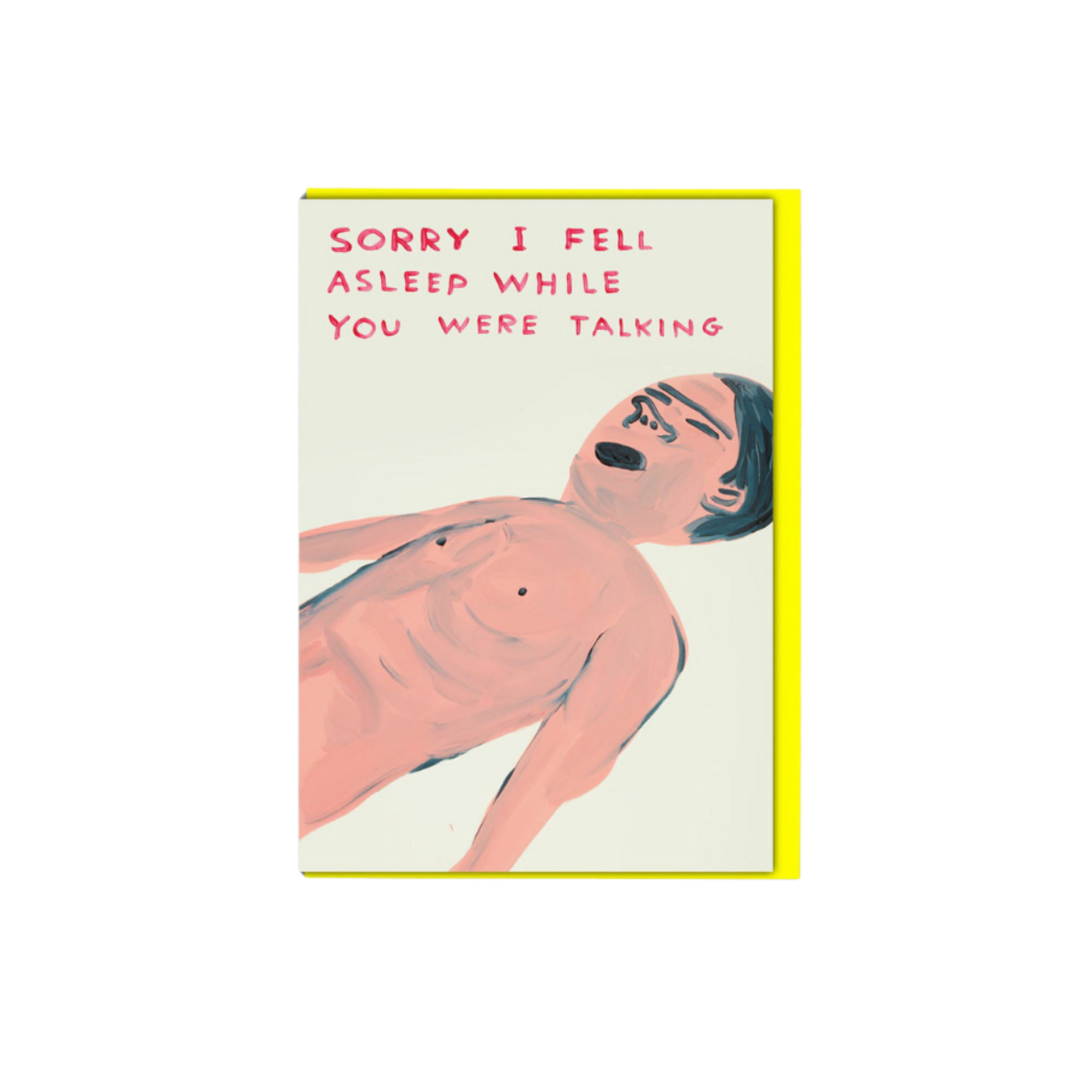Sottobicchiere Umoristico David Shrigley 'Open Hours' | Brainbox Candy | Melamina E Sughero | 10x10 Cm - 2