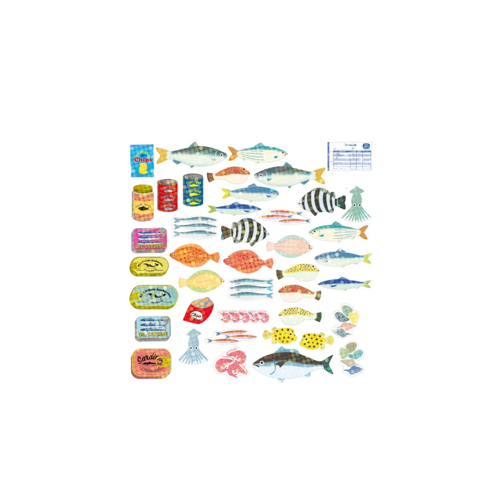 Haco Fish Stickers