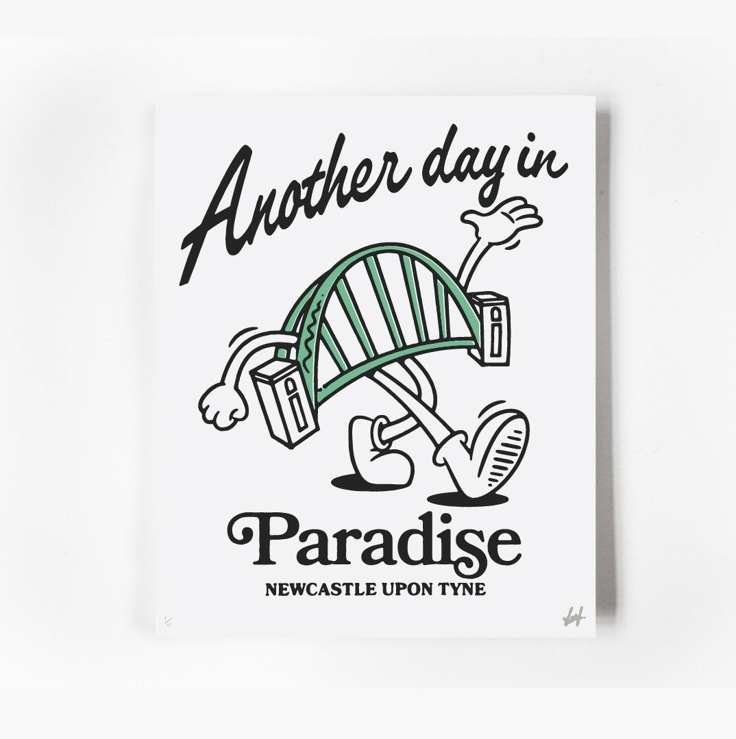 Leef Another Day in Paradise Print