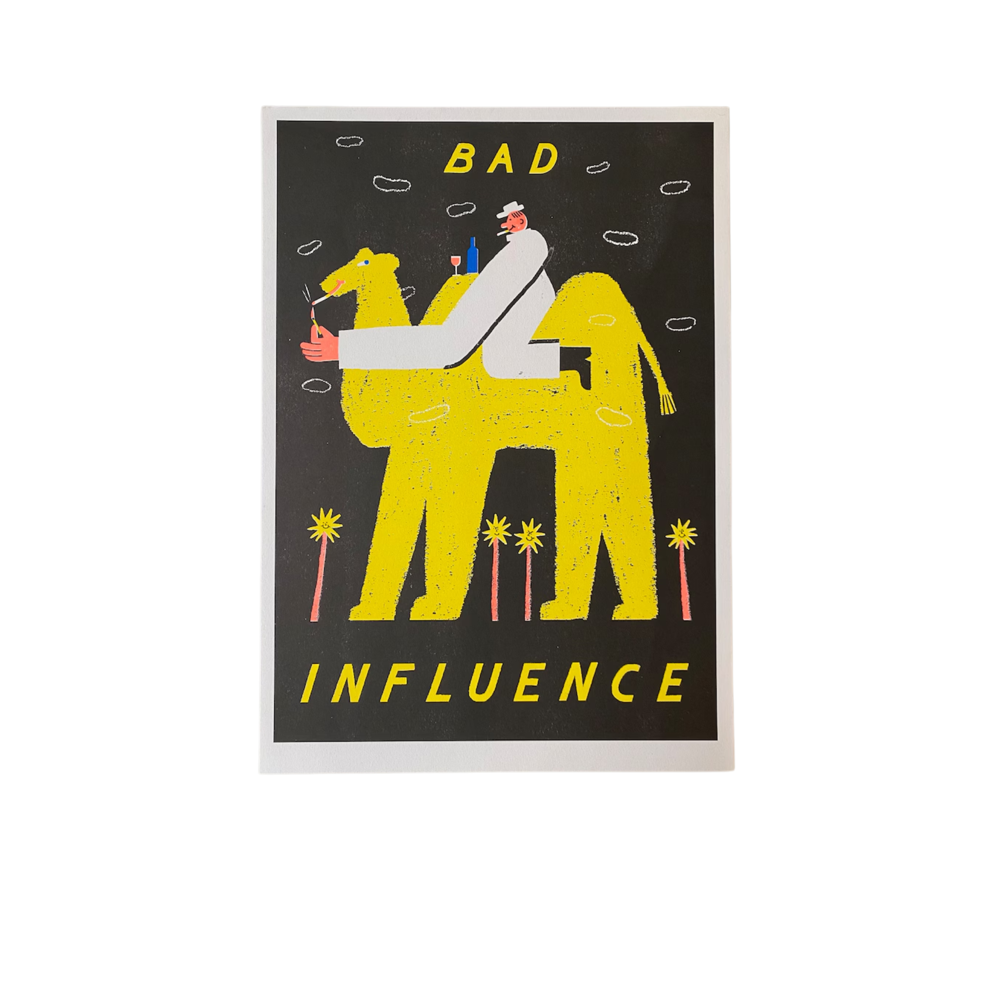 Max Machen Bad Influence A3 Print – Baltic Shop