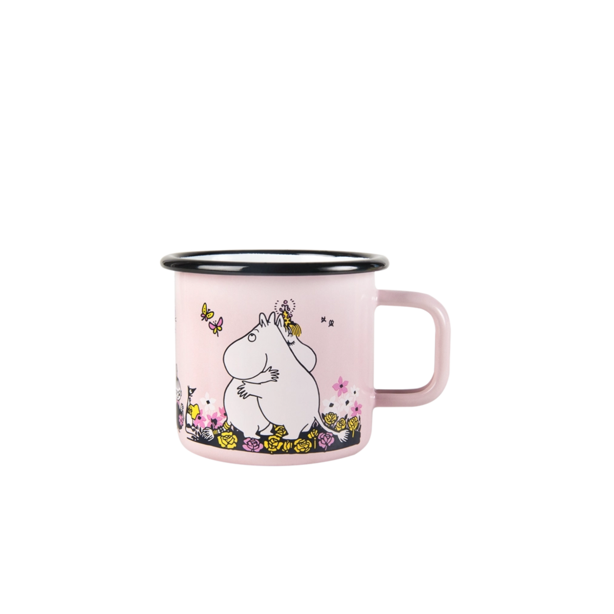Moomin Pink Hug Enamel Mug
