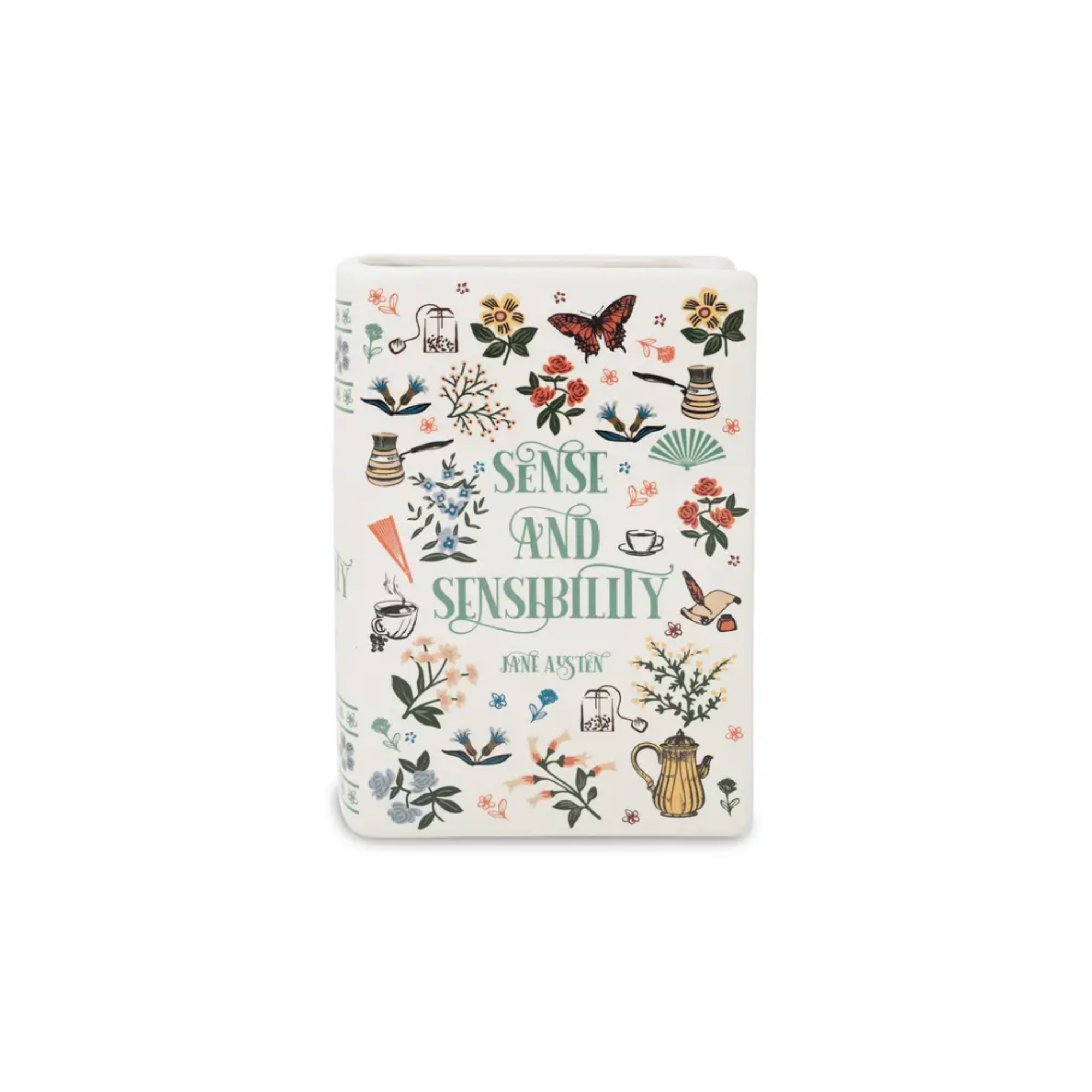 Sense and Sensibility Book Vase