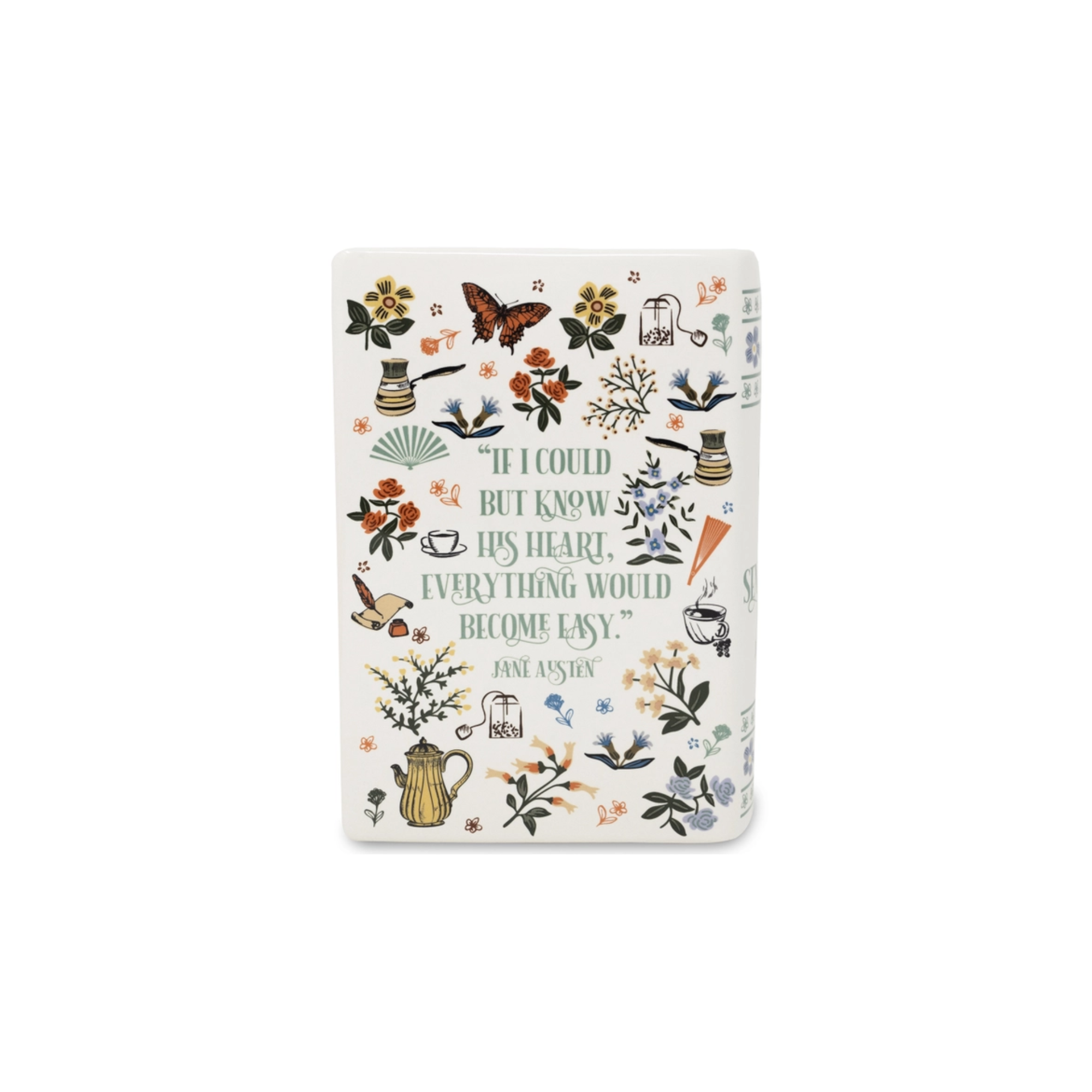 Sense and Sensibility Book Vase