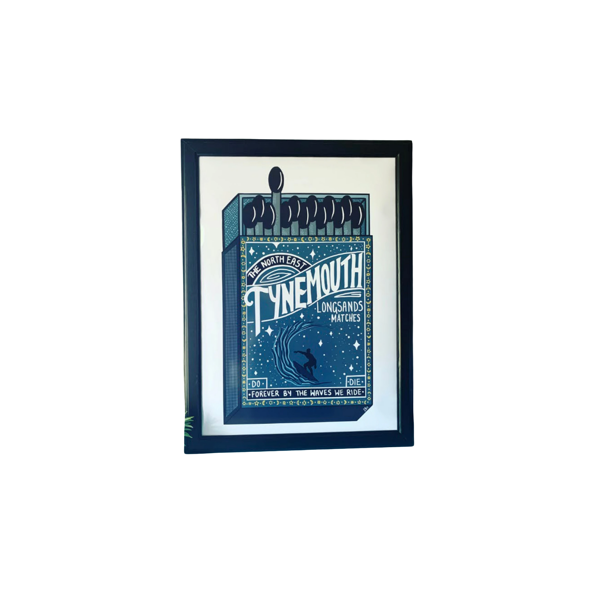 Sofia Barton Tynemouth Longsands Matchbox A4 Print