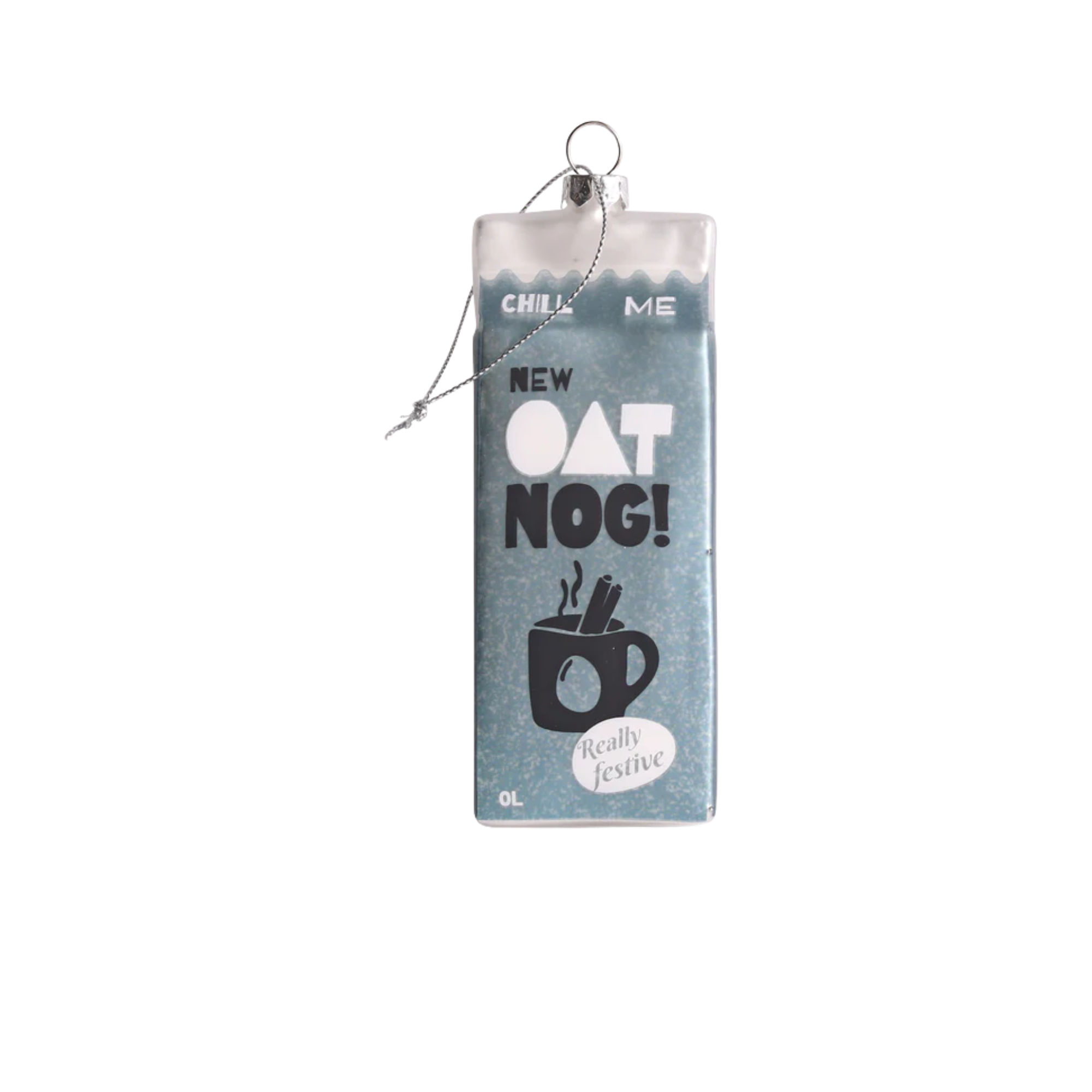Studio THIE Oat Milk Glass Decoration