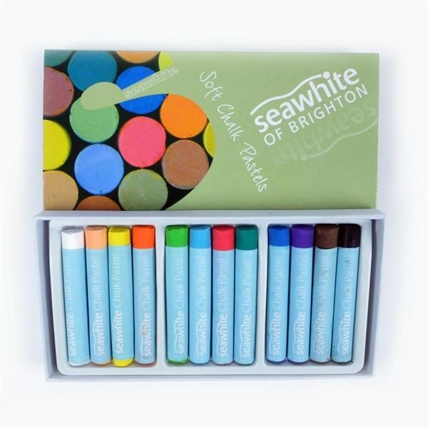 Set of 12 Soft Chalk Pastels