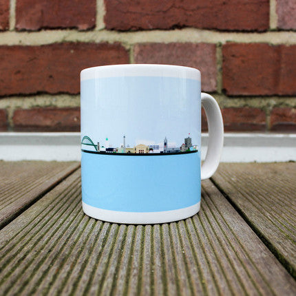 Newcastle Gateshead Skyline Mug