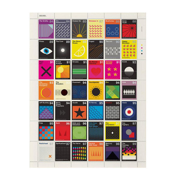 Stamp Album Print - Alternative Vol. 1