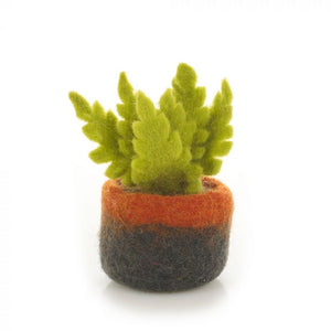 Felt Miniature Plant Ostrich Fern