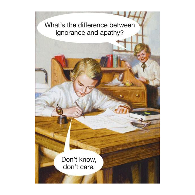 What's the Difference Greeting Card