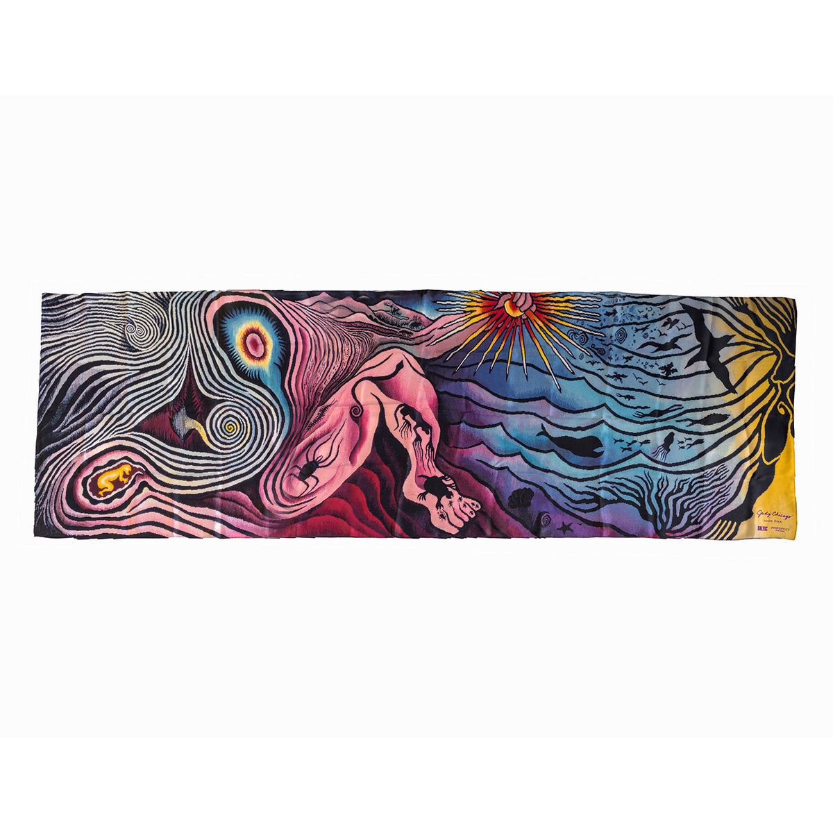 Judy Chicago Limited Edition Silk Scarf The Creation