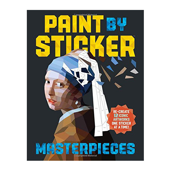 Paint by Sticker Masterpieces Book
