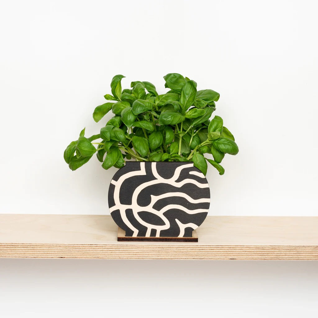 Studio Wald Pot Screen Shapes With Plant