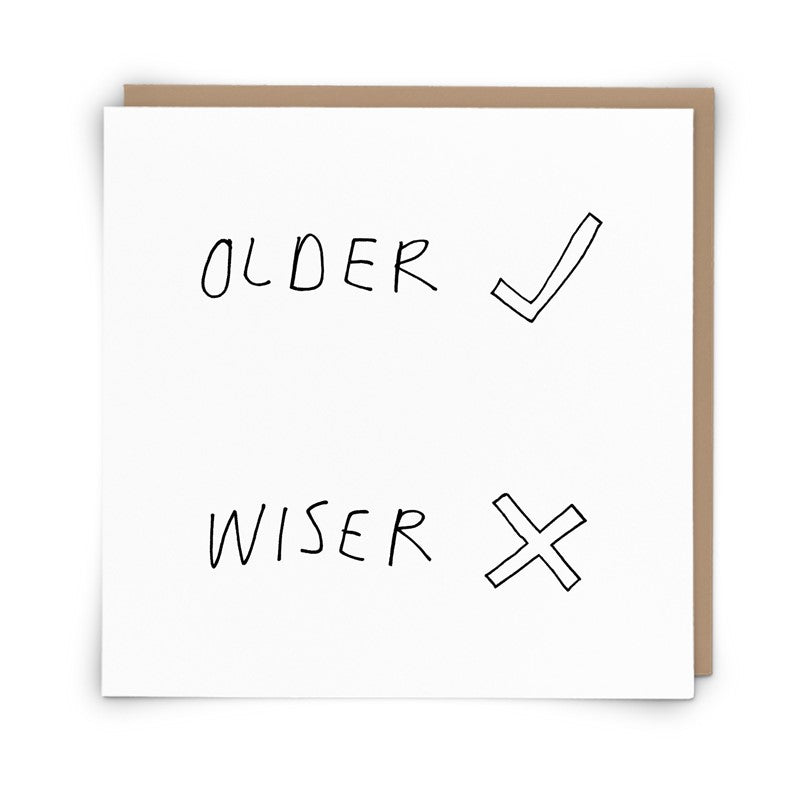 Redback Card Older Wiser