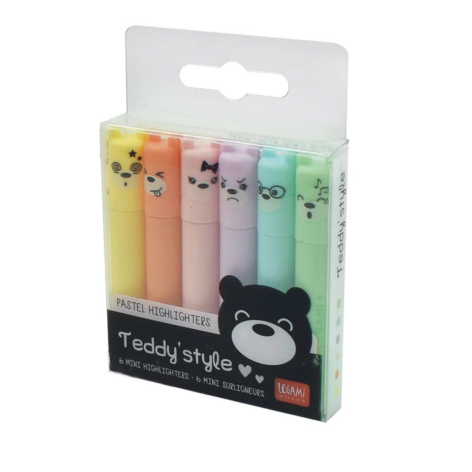 Teddy's Style Mini Pastel Highlighters