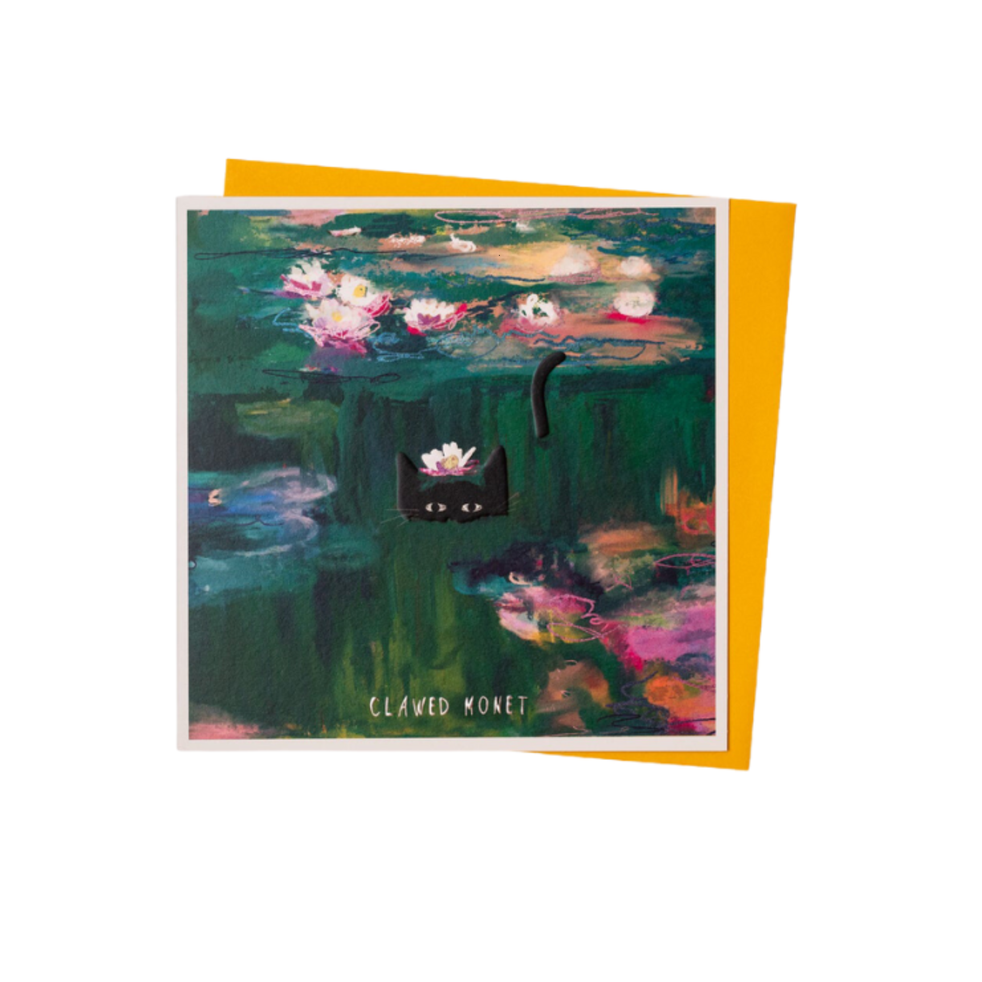 Clawed Monet Greeting Card