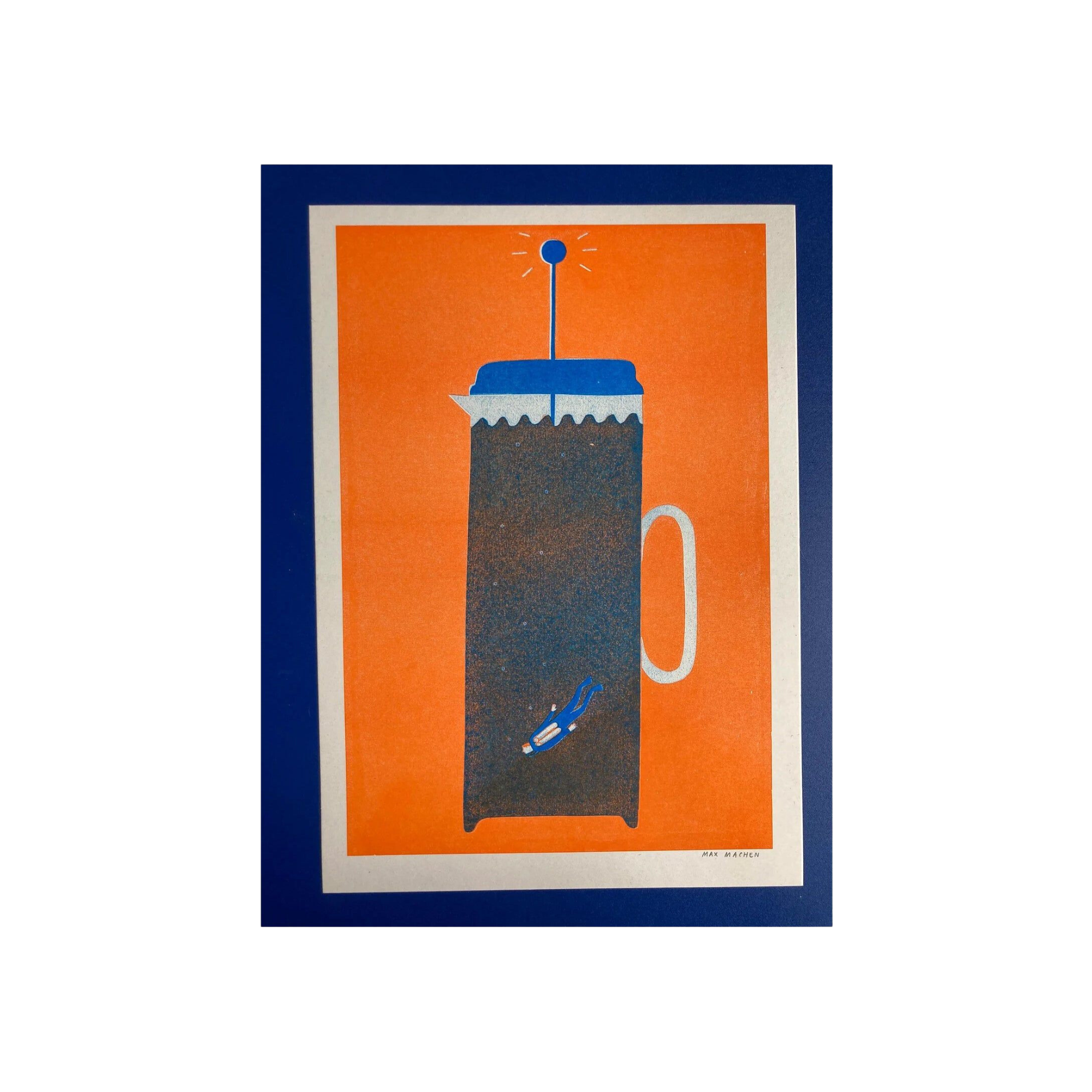 Coffee Diver Print