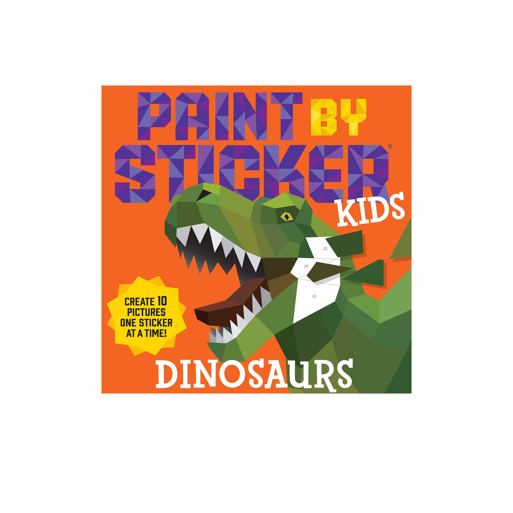 Paint by Sticker Dinosaurs