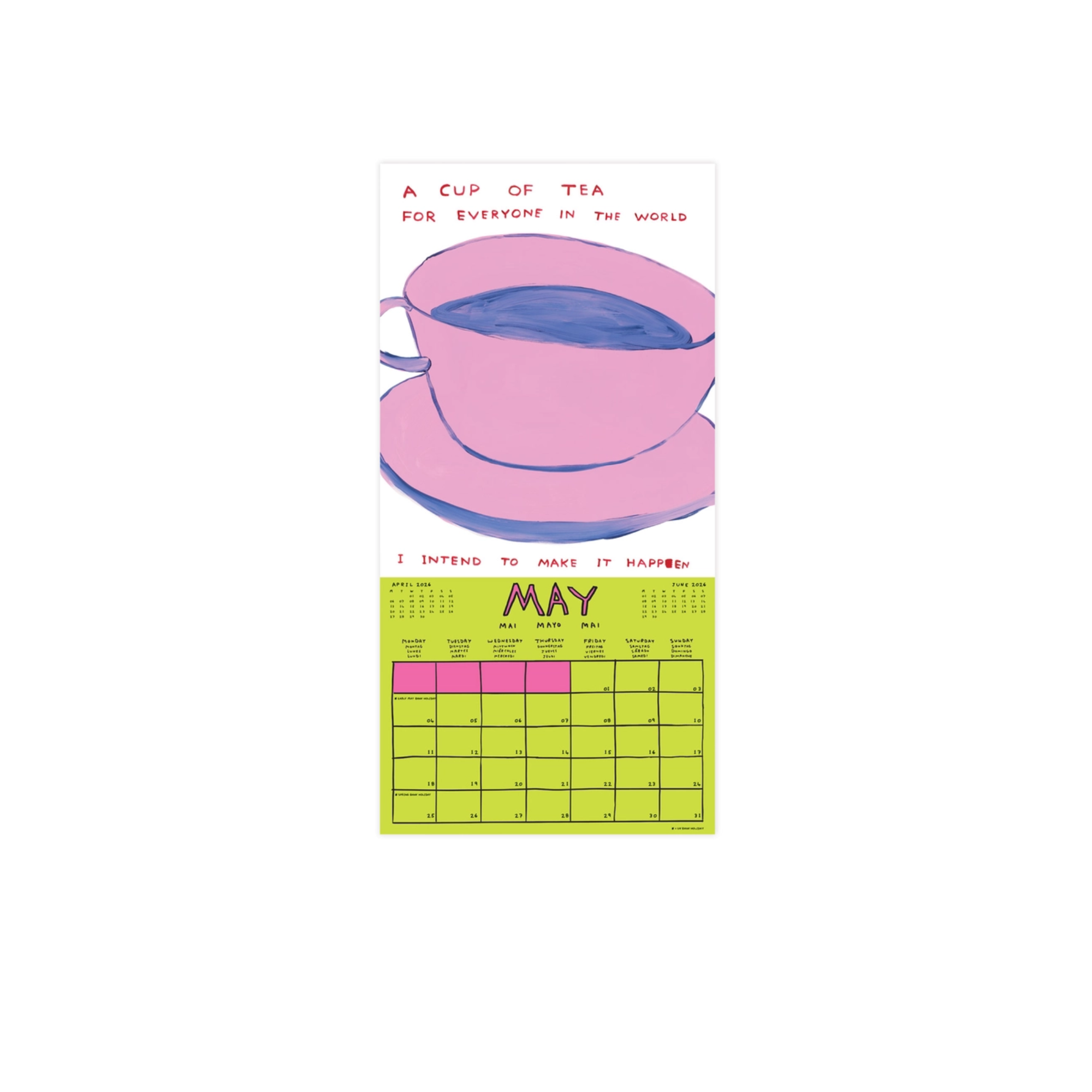 David Shrigley Calendar 2026