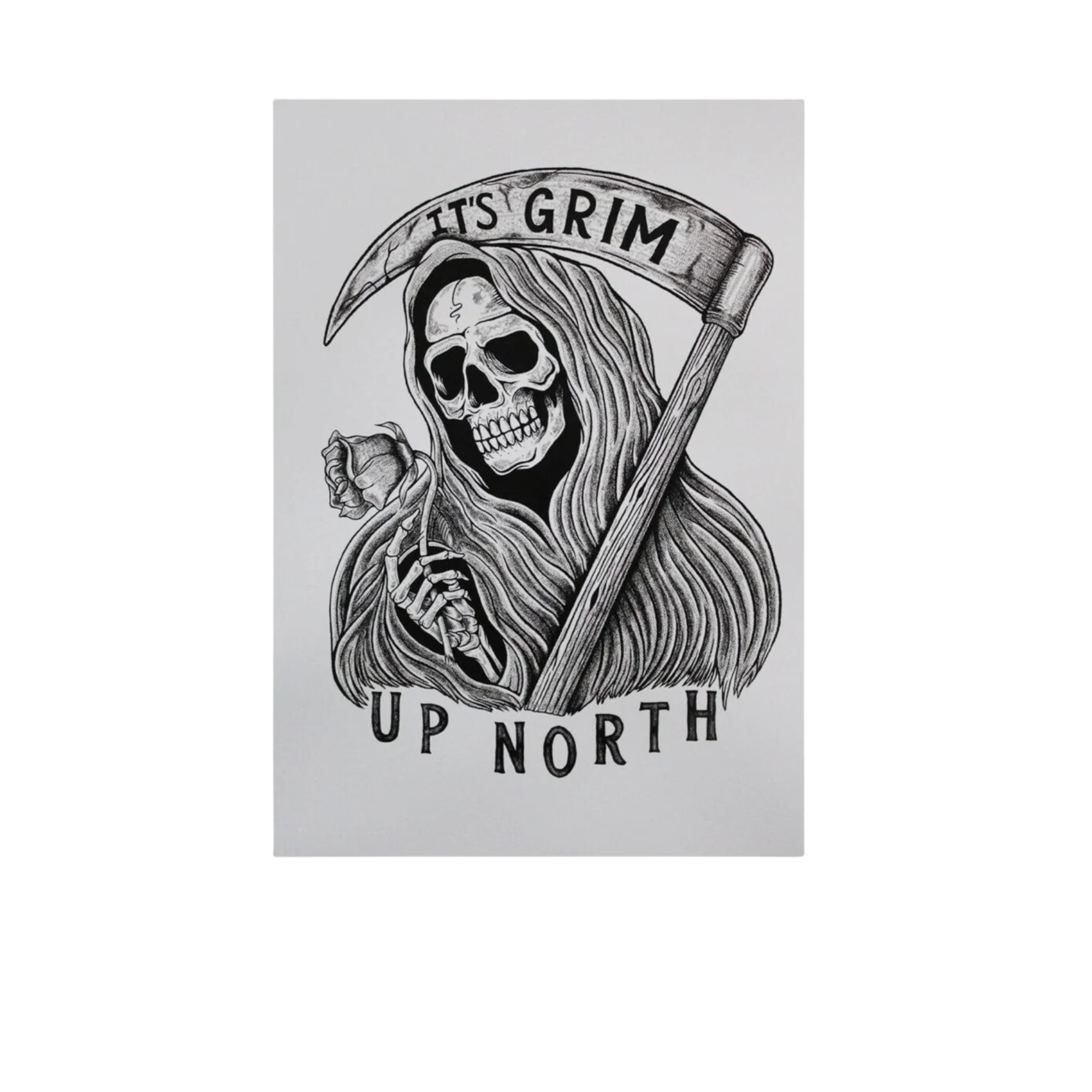 Grim Up North Print