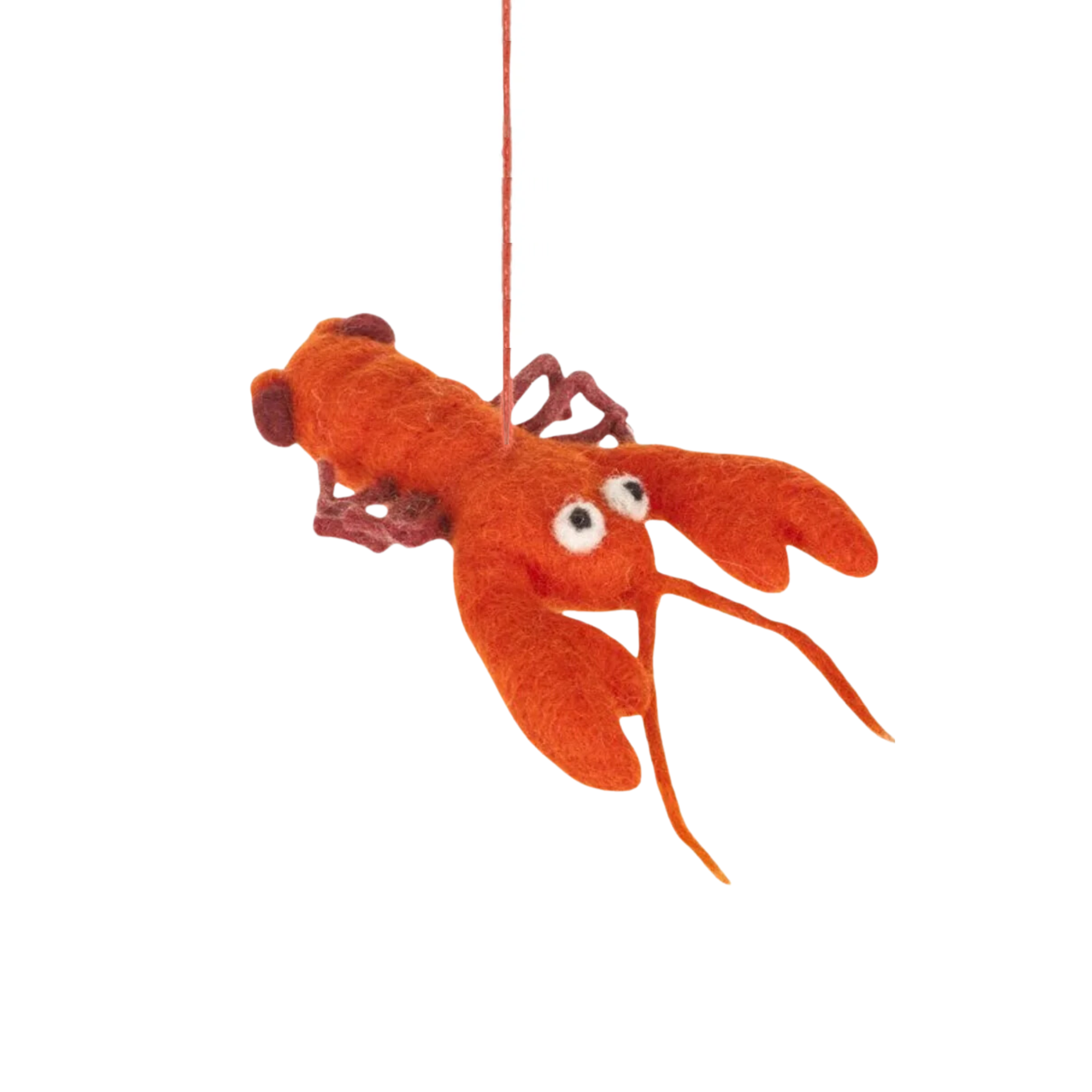 Louella Lobster Felt Decoration