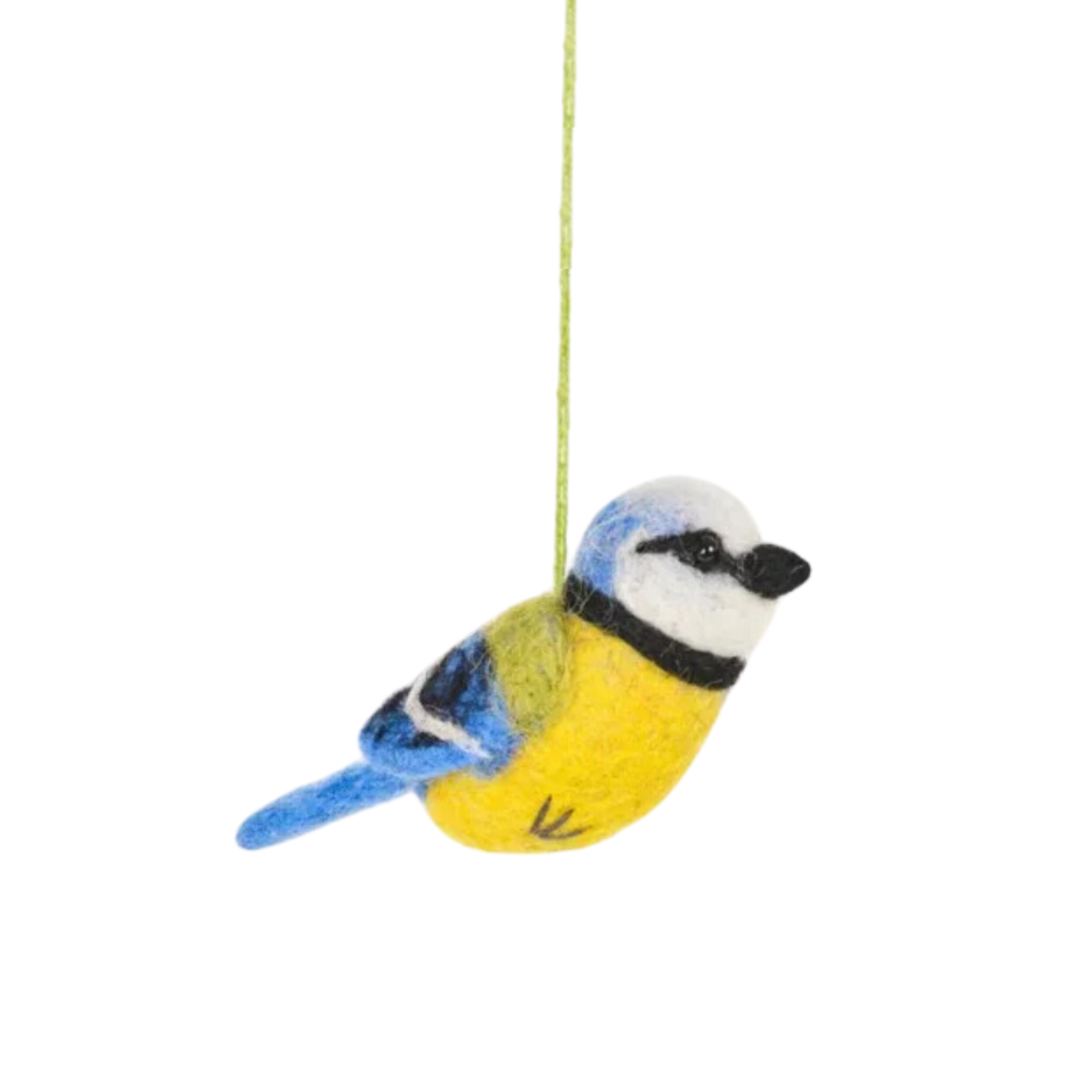 Bella Blue Tit Felt Decoration