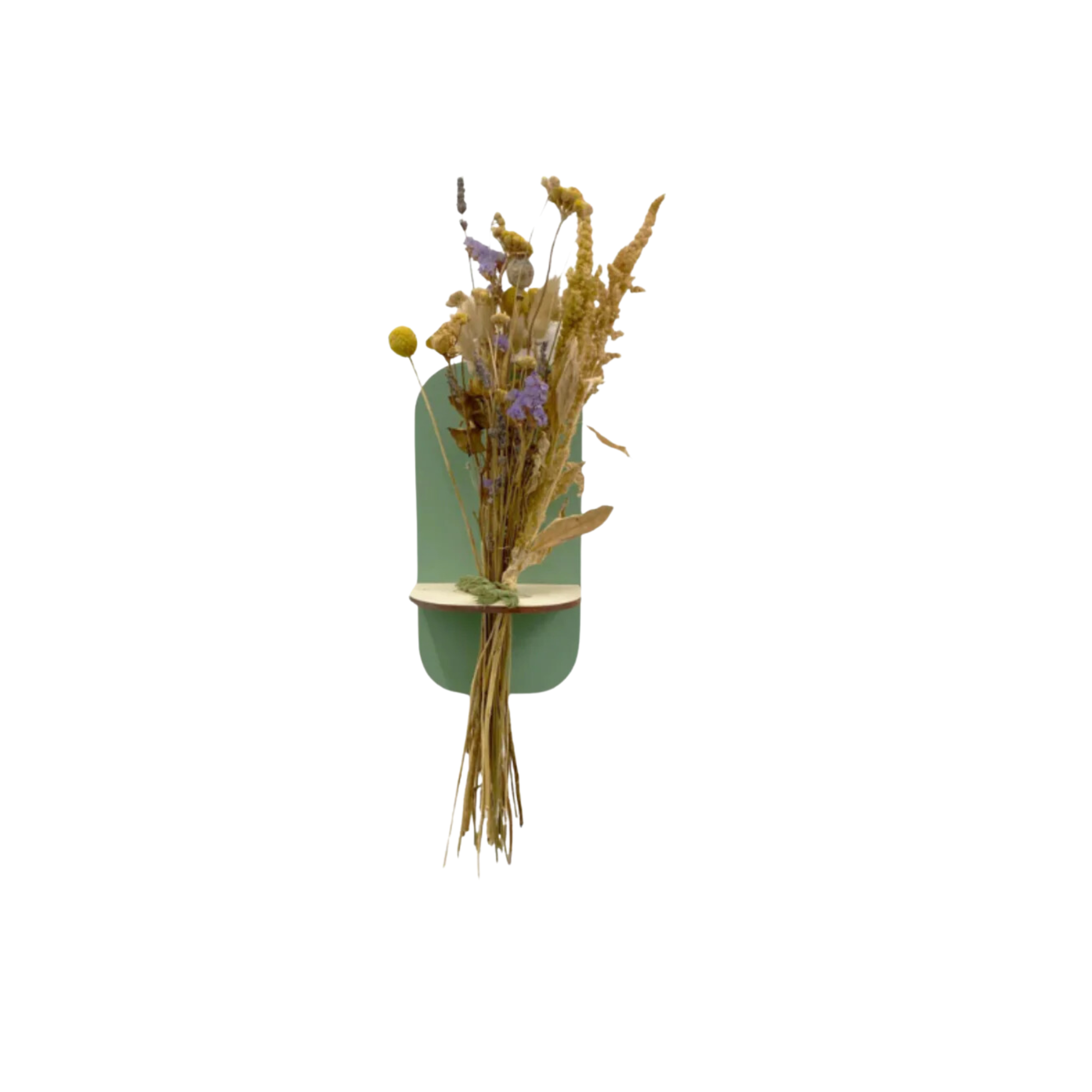 Dried Flower Green Shelf