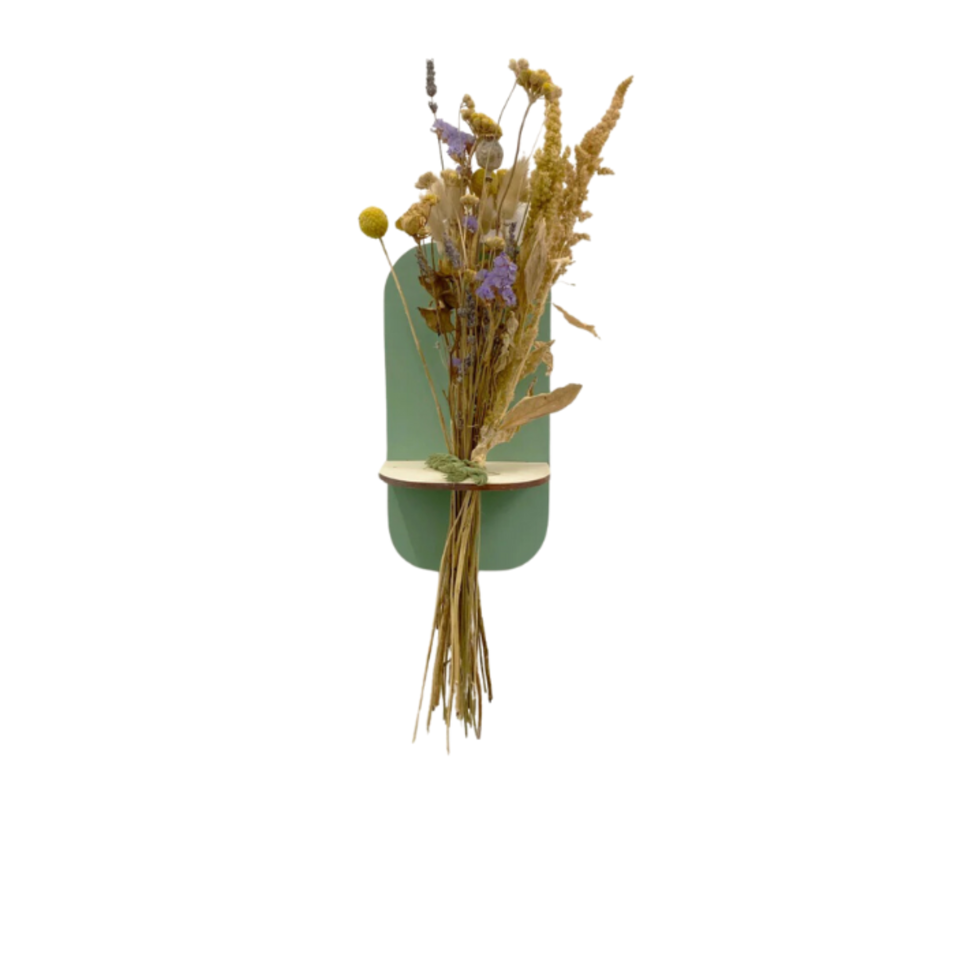 Dried Flower Green Shelf