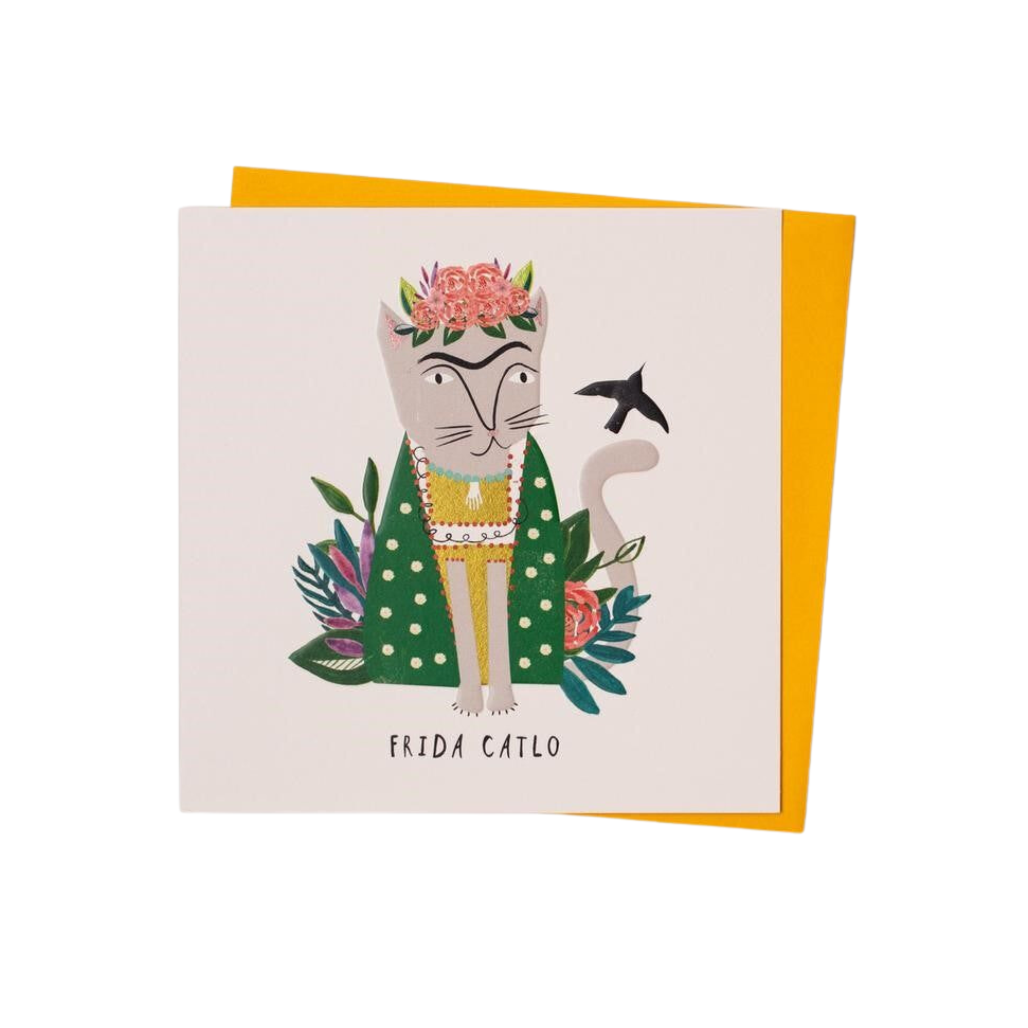 Frida Catlo Greeting Card