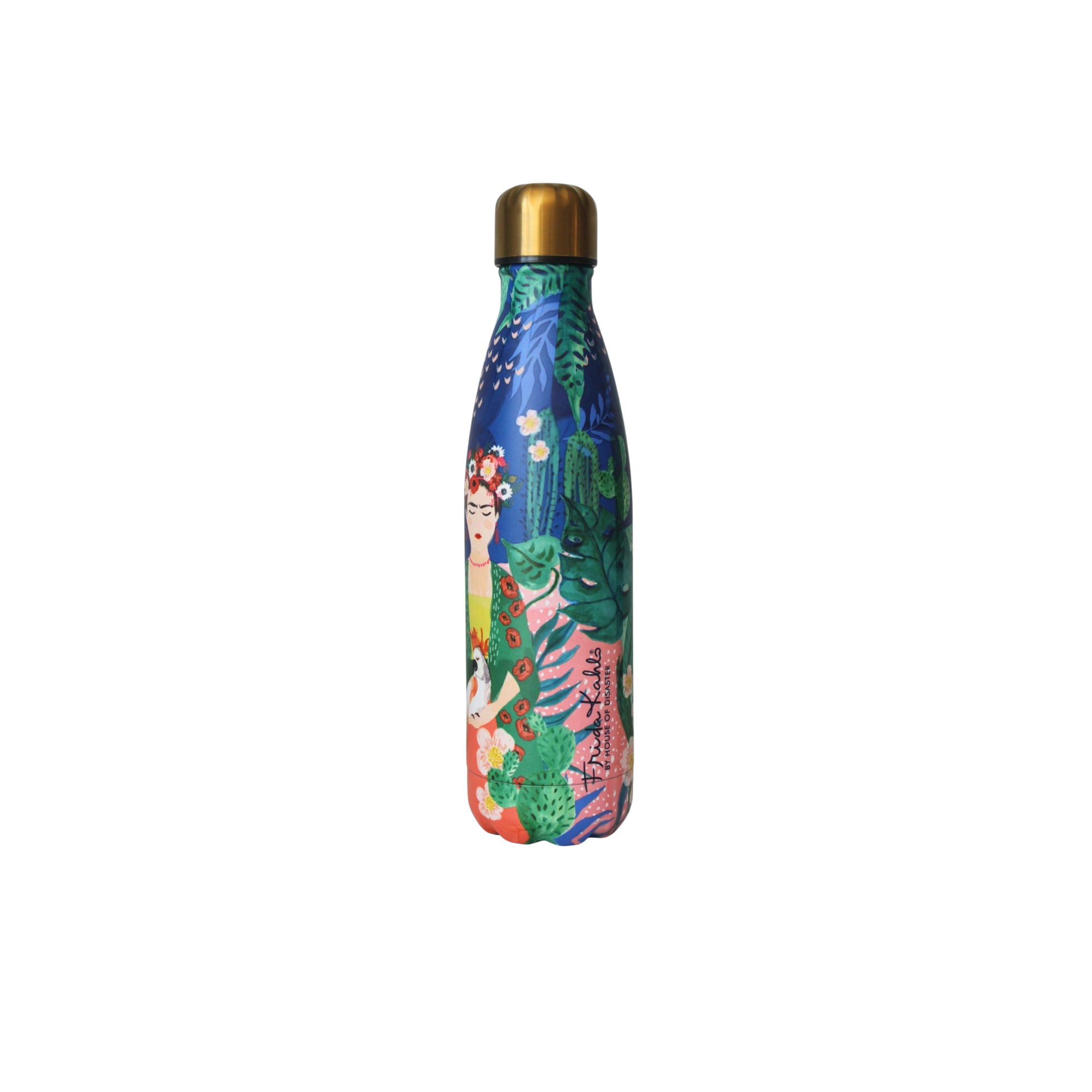 Frida Kahlo Stainless Steel Flask