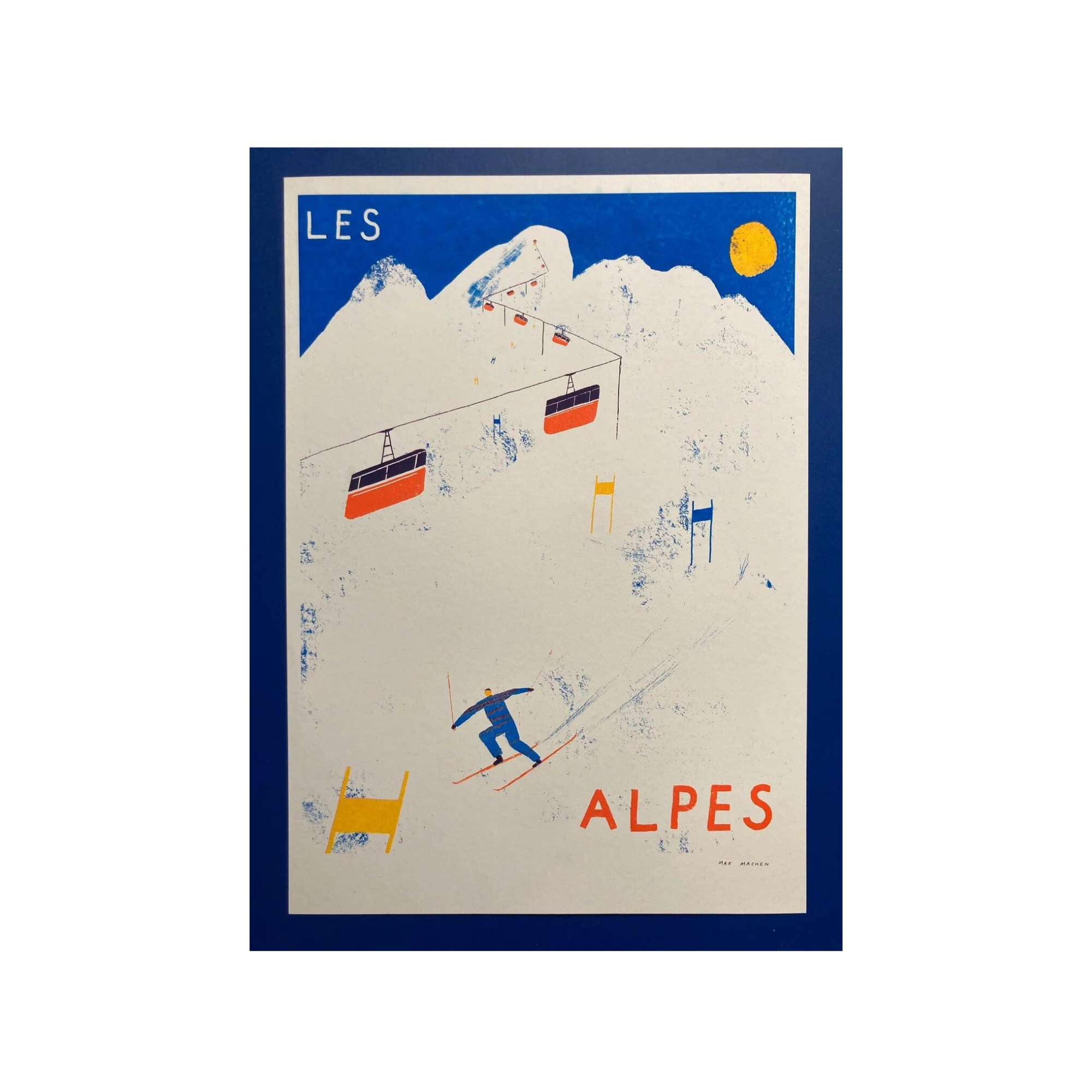 Les Alps Print