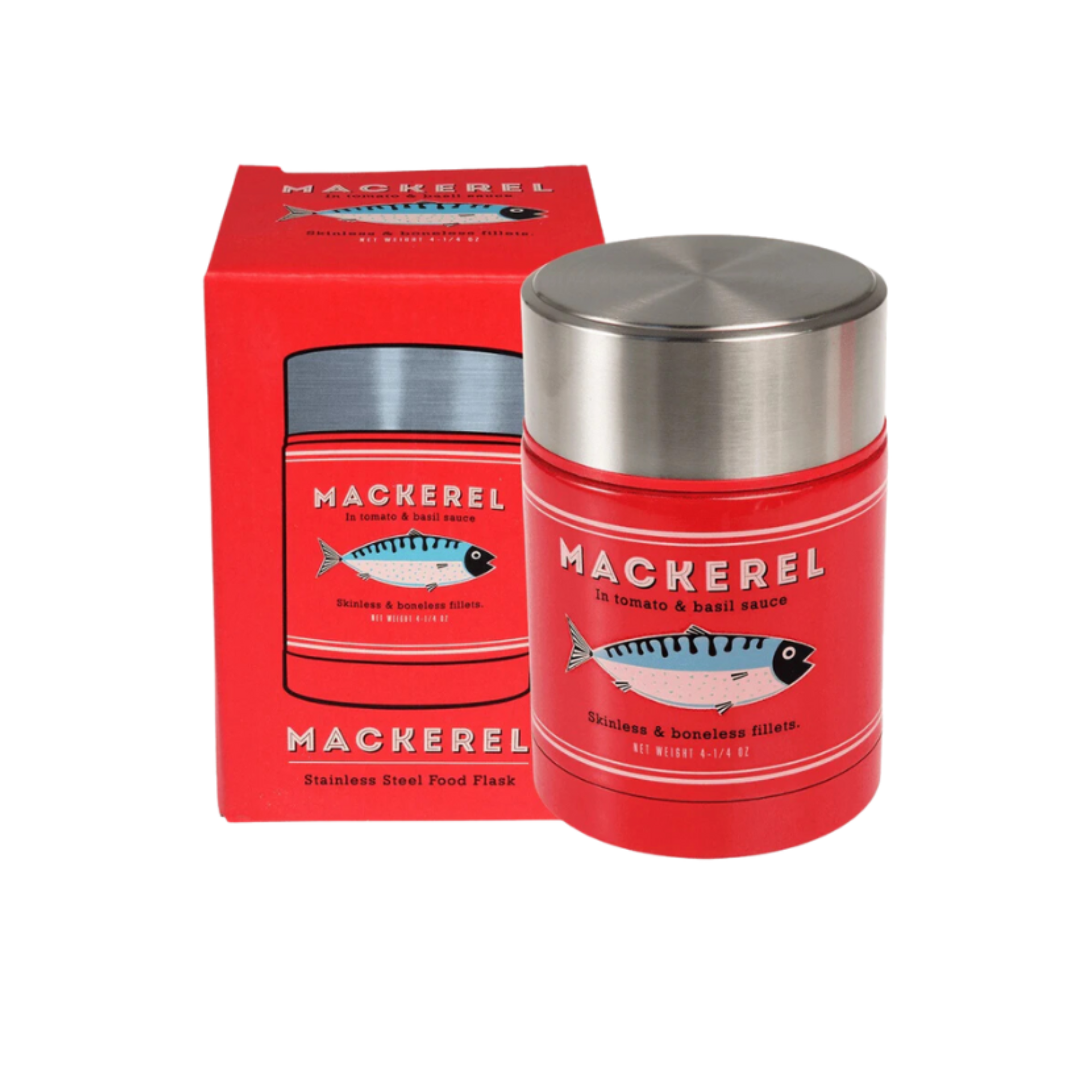 Mackerel Stainless Steel Food Flask