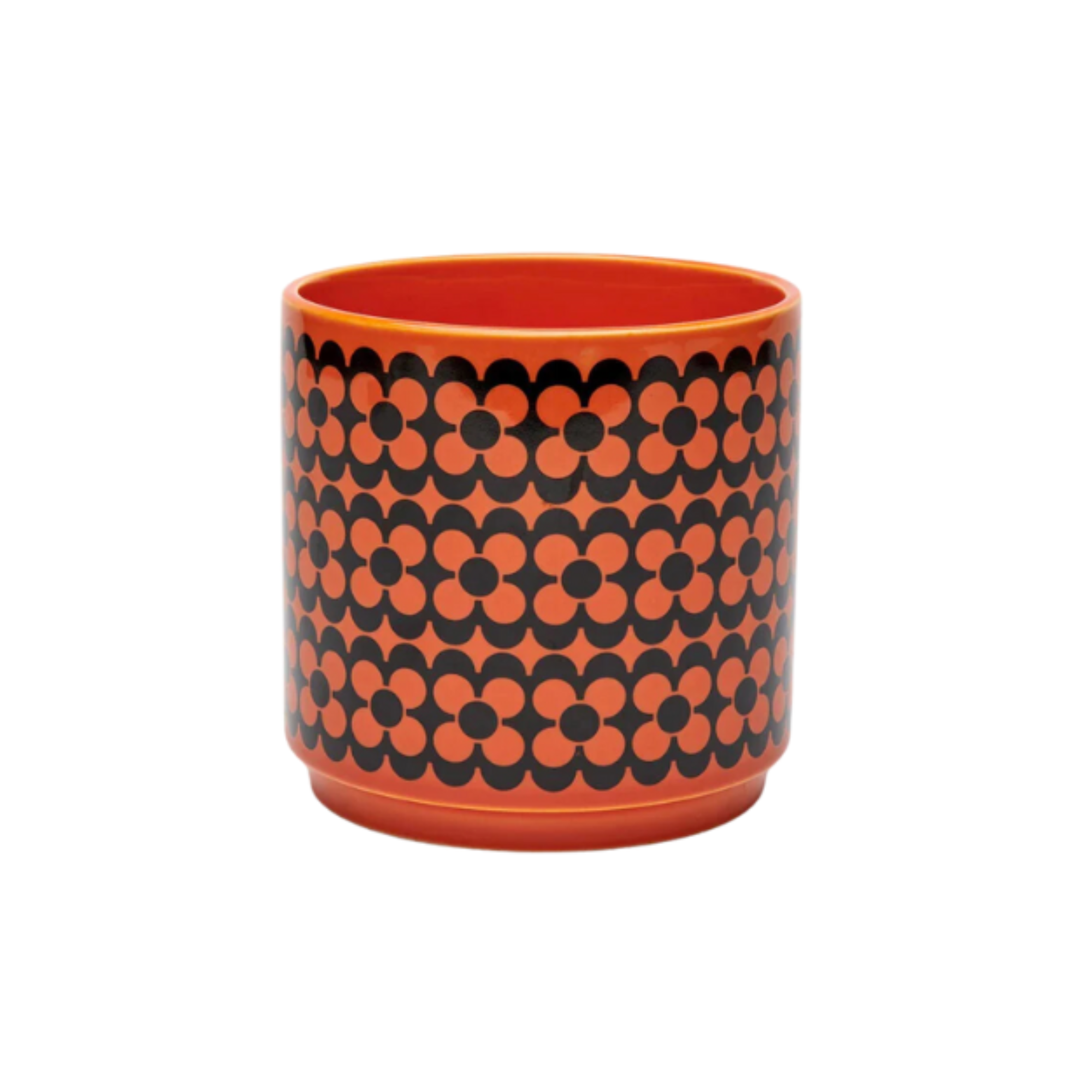 Hornsea Planty Medium - Repeat Flower Orange