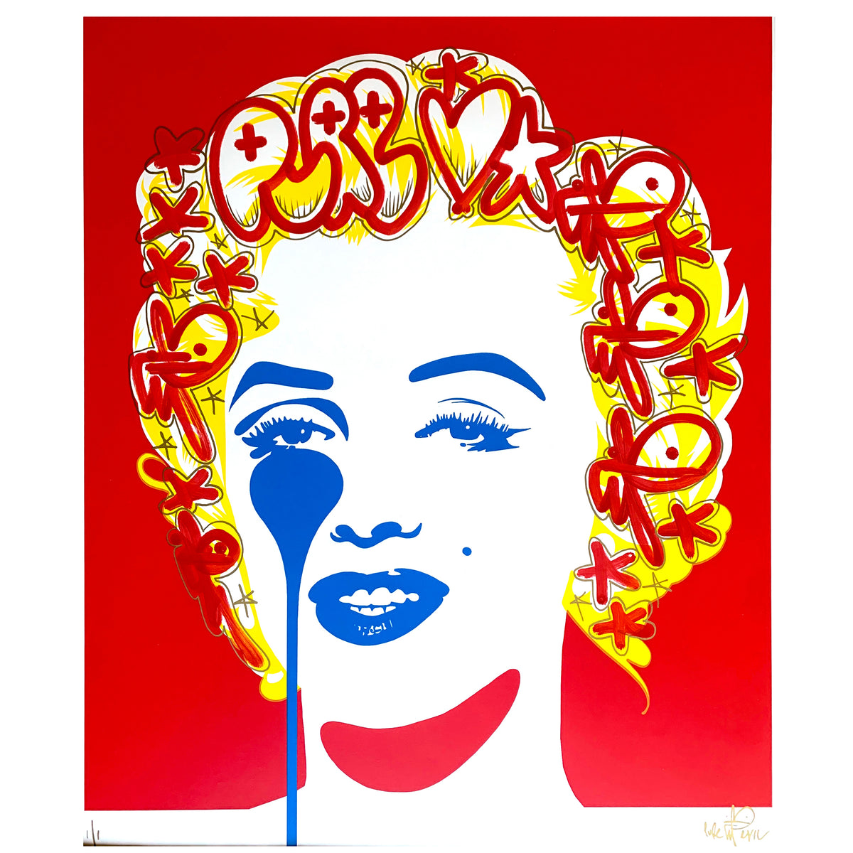 Pure Evil / Marilyn Monroe Print