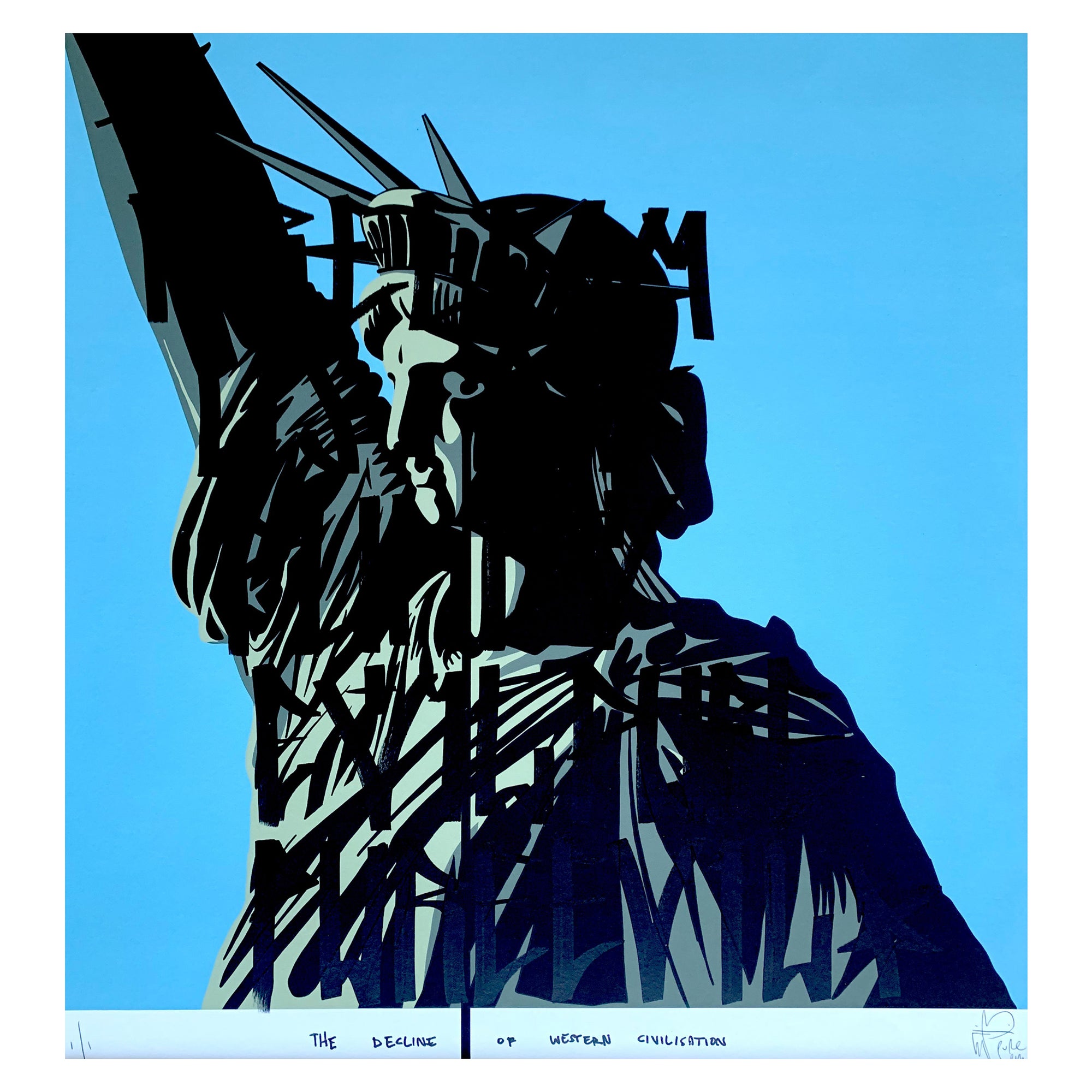 Pure Evil / Statue of Liberty Print