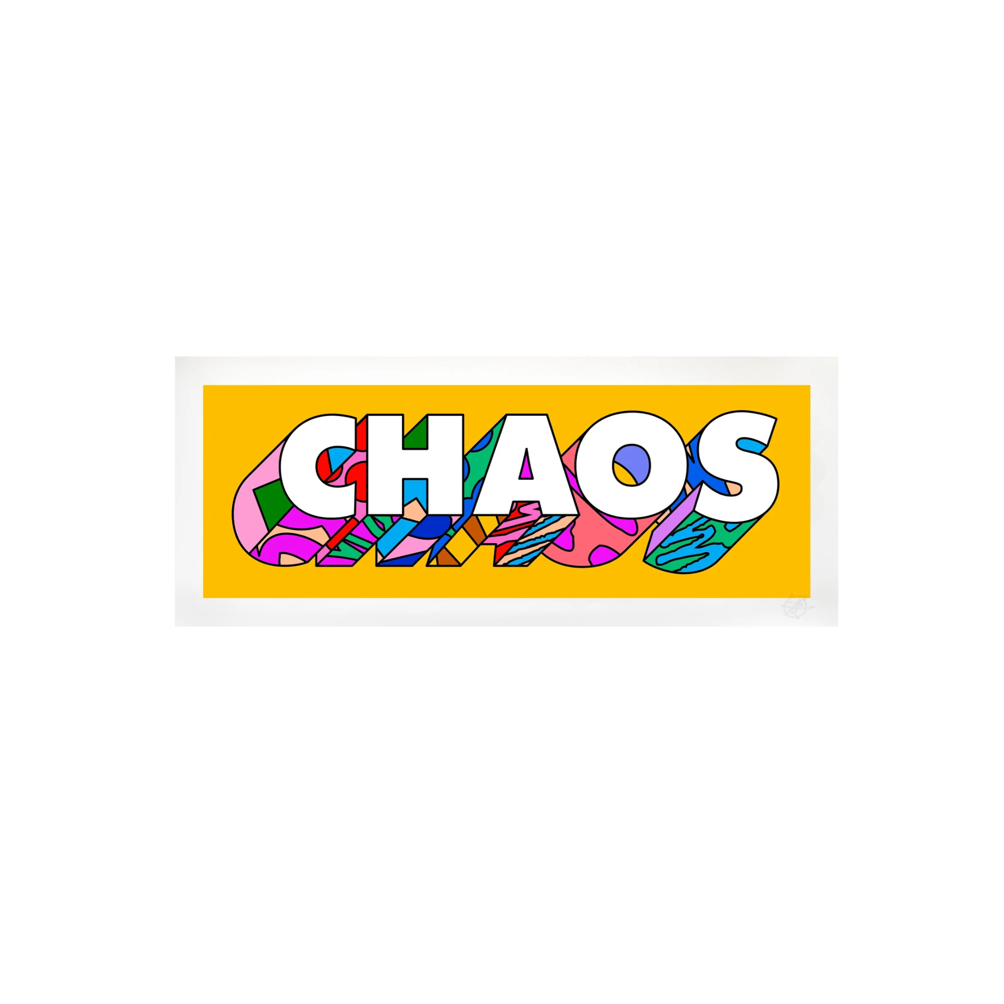 Andy Welland ABC Chaos Print