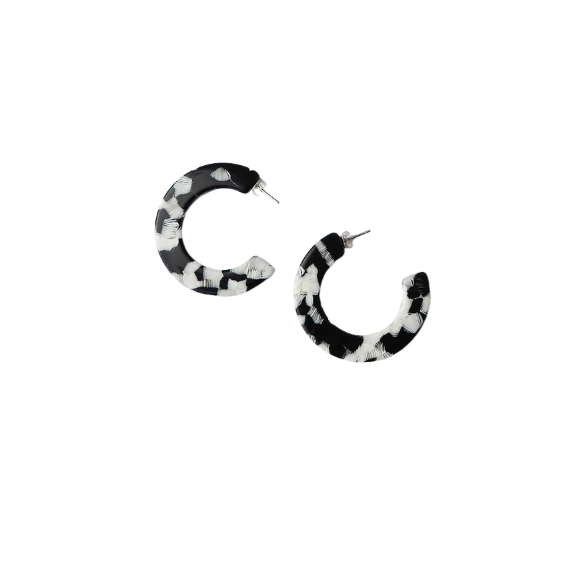 Pluma Midi Hoop Earrings