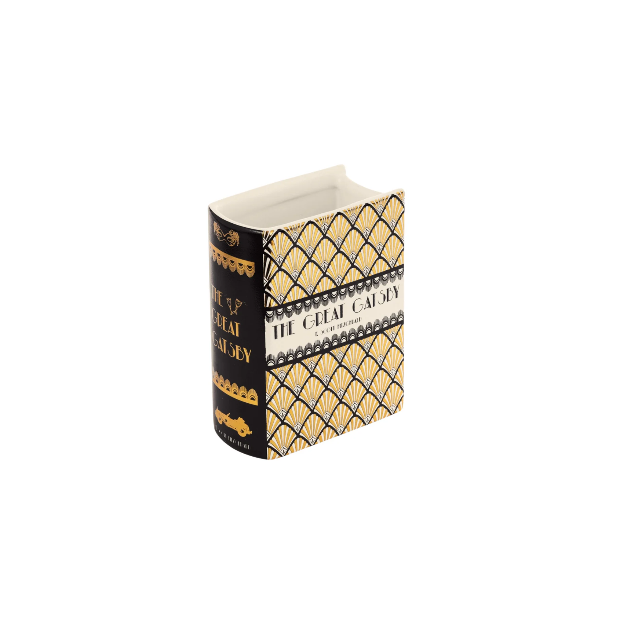 Great Gatsby Book Vase