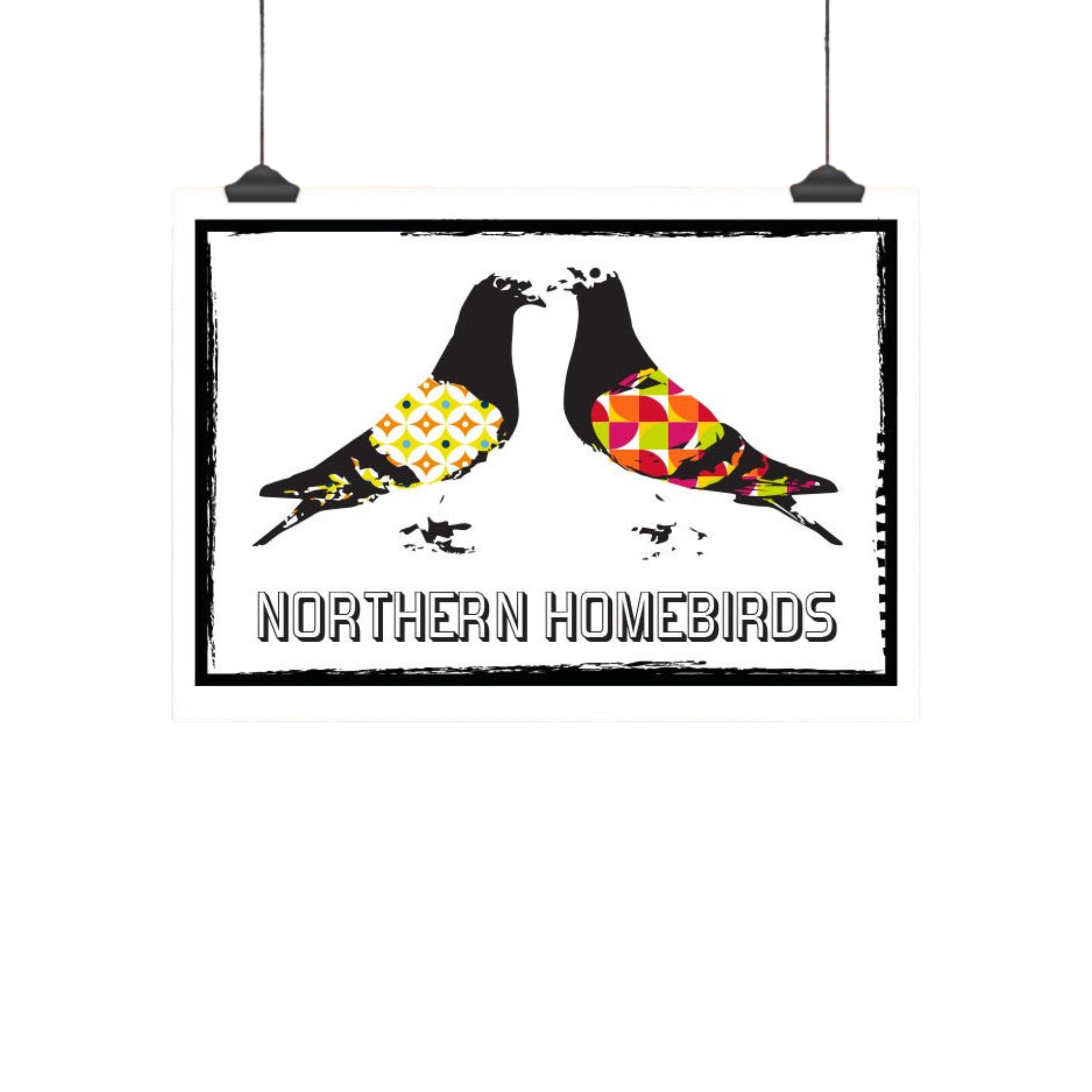 Northern Homebirds A4 Print