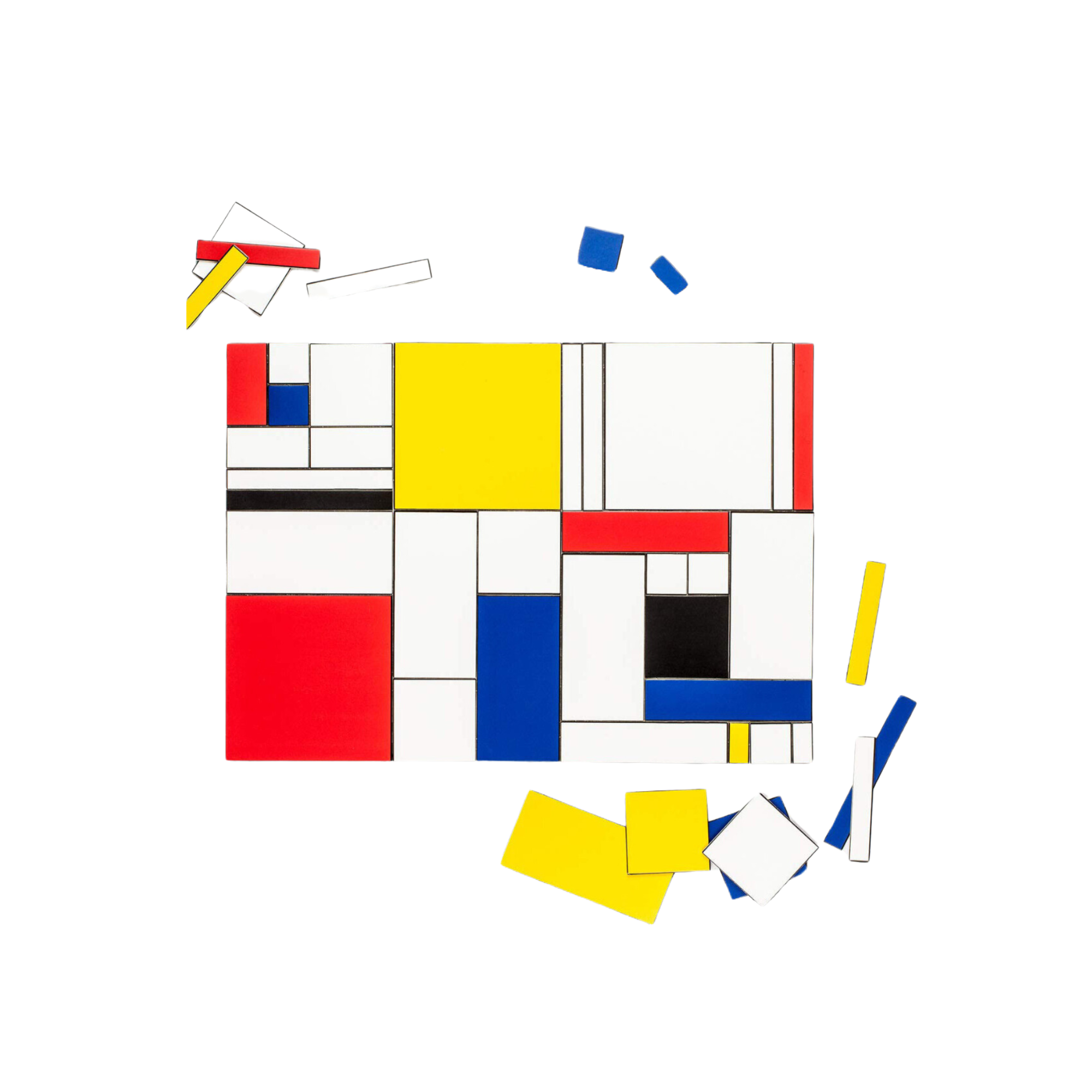 Make Your Own Mondrian Puzzle