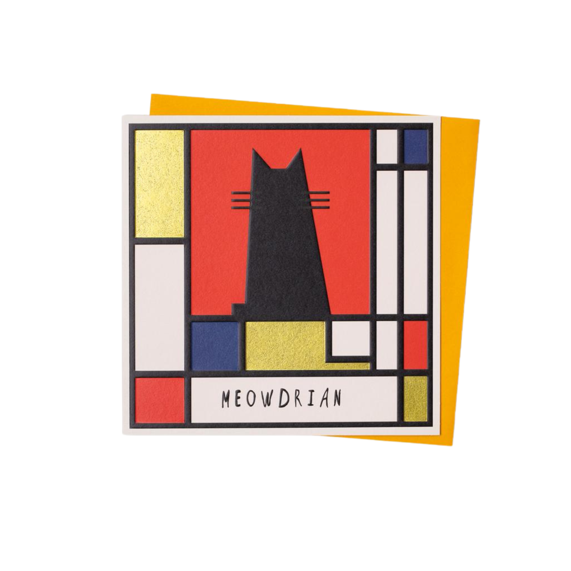 Meowdrian Card