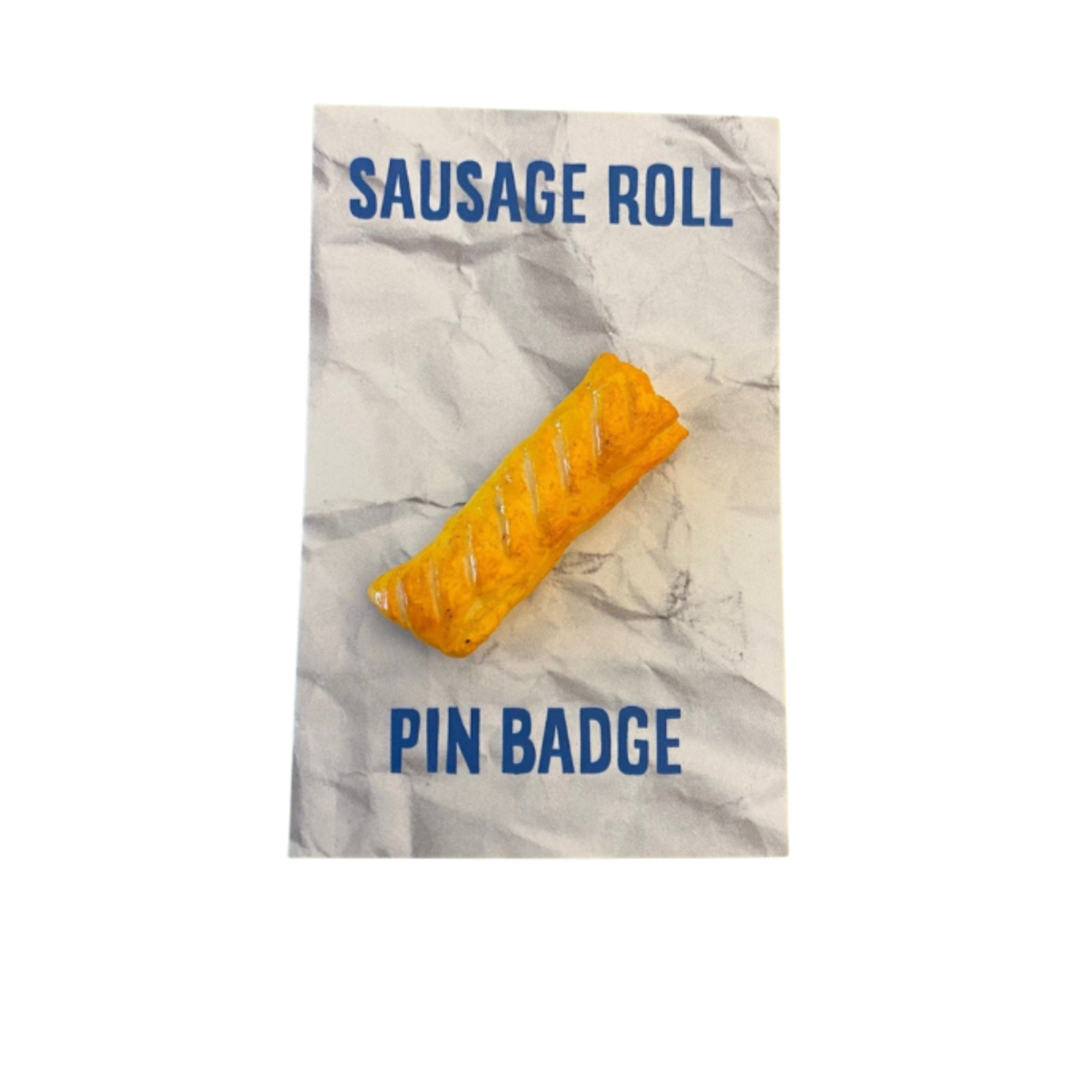 Sausage Roll Resin Badge