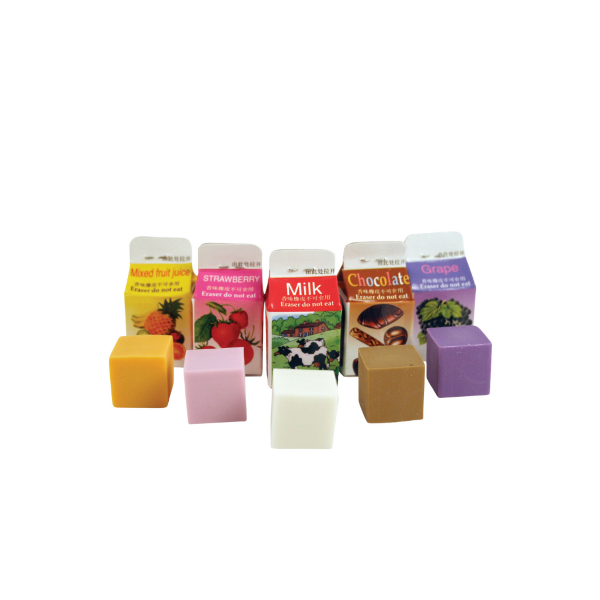 Earasers Regular Pack of 5 Scented Erasers – Baltic Shop