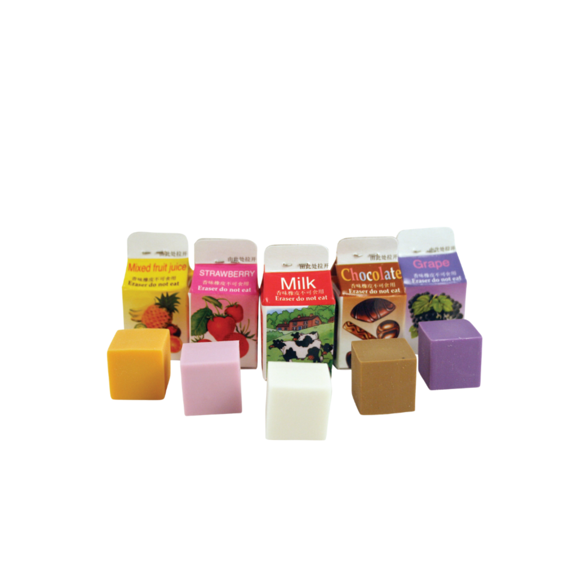 Pack of 5 Scented Erasers